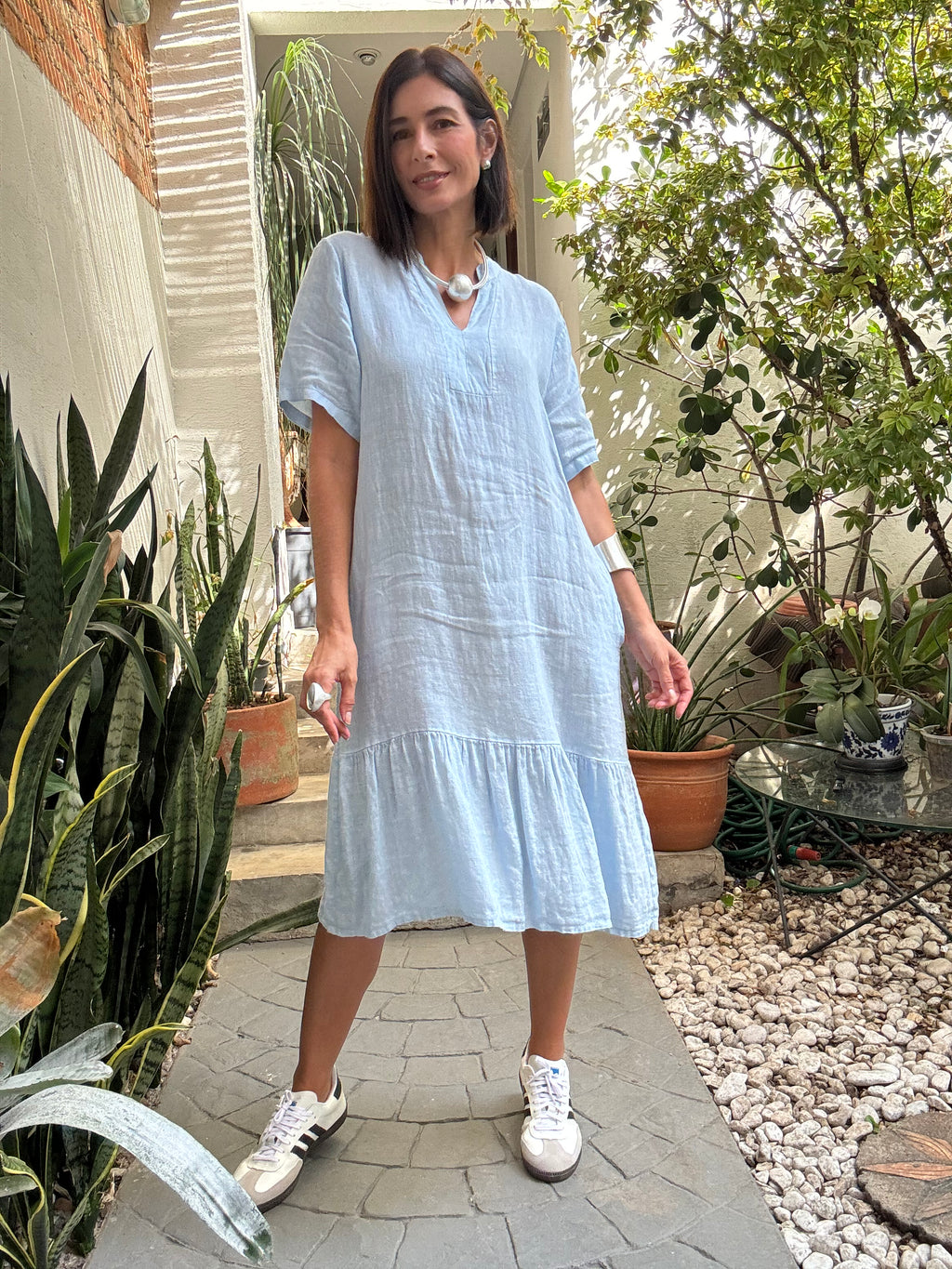 VESTIDO DONATA BLU