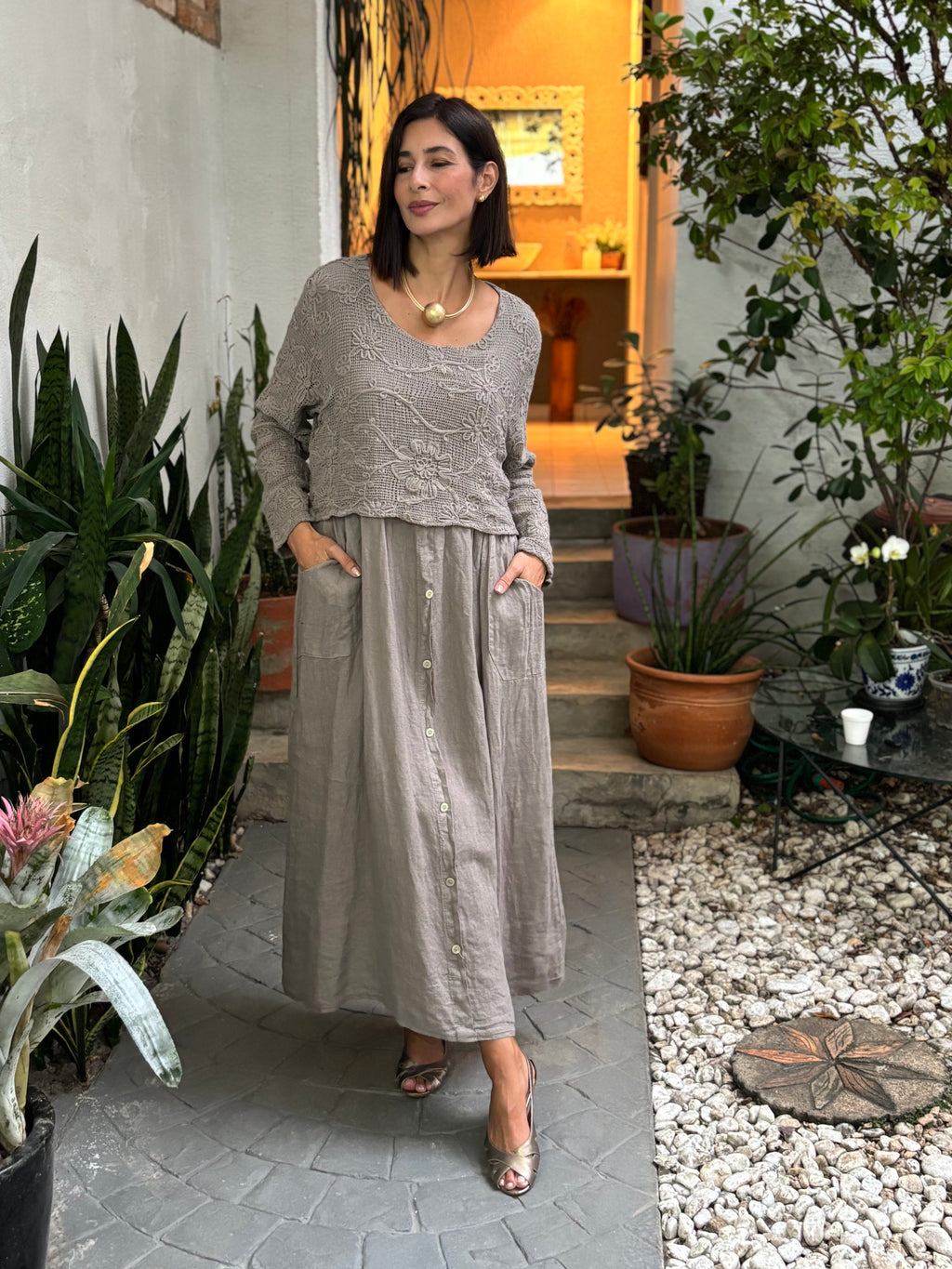 VESTIDO INES FUMÉ
