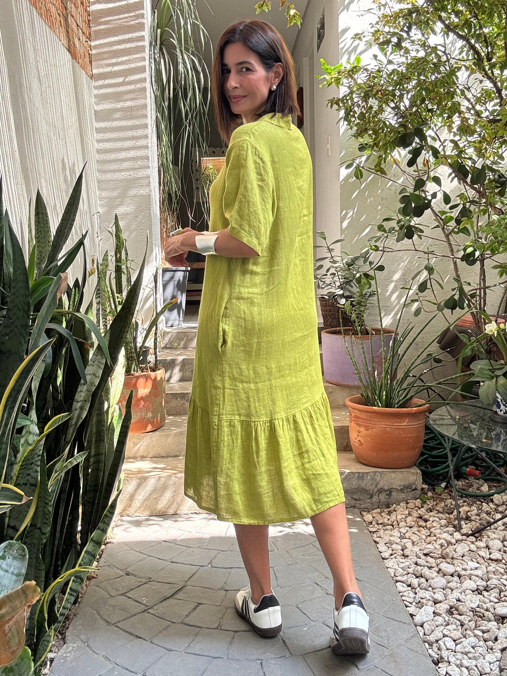 VESTIDO DONATA PISTACCHIO