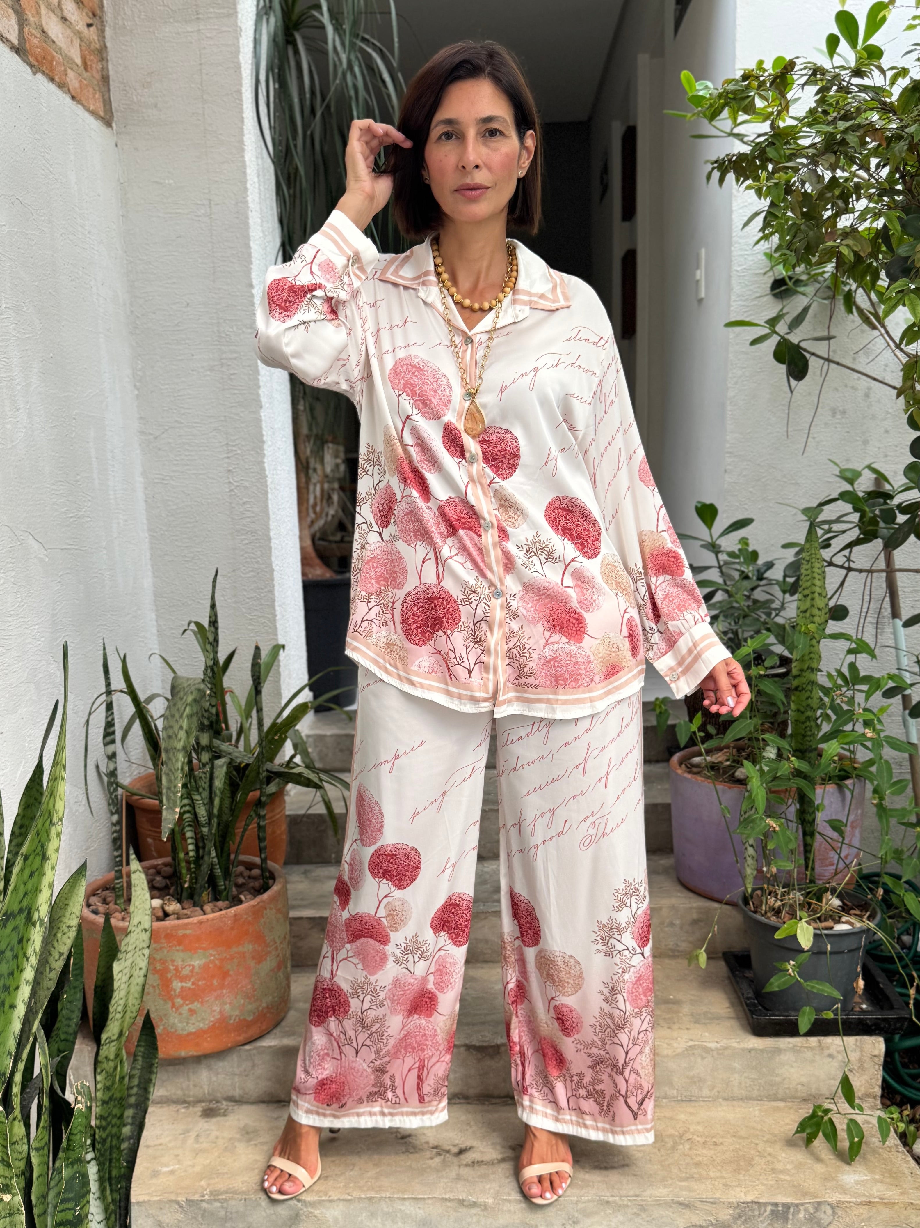 CONJUNTO ALBERO ROSA