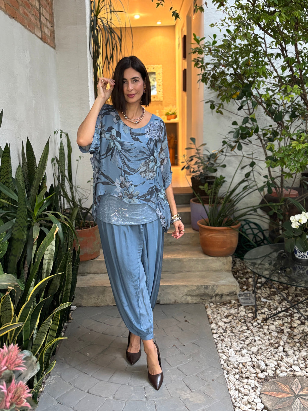CONJUNTO MELANIA BLU