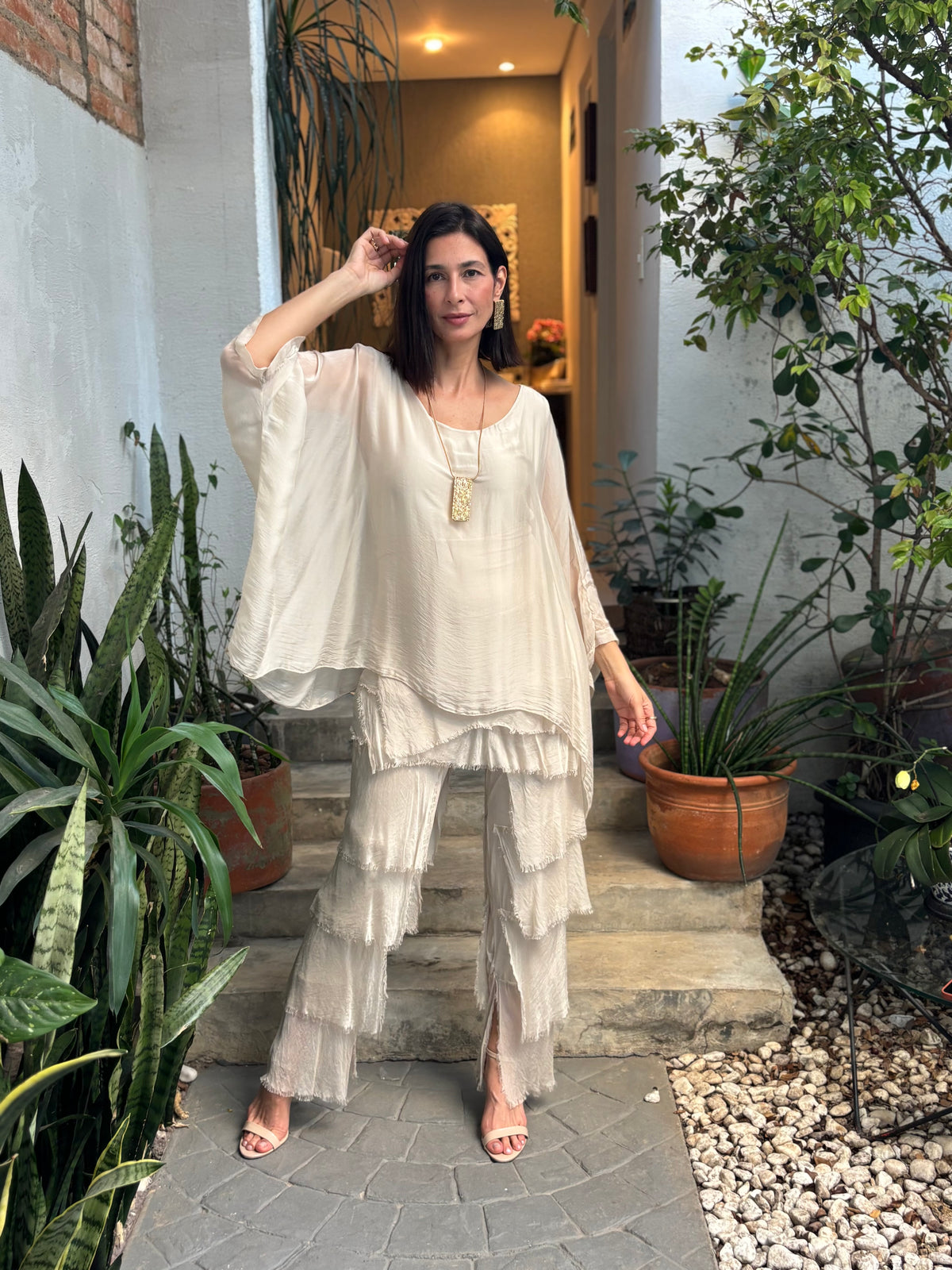 CONJUNTO ANGELISA BEIGE