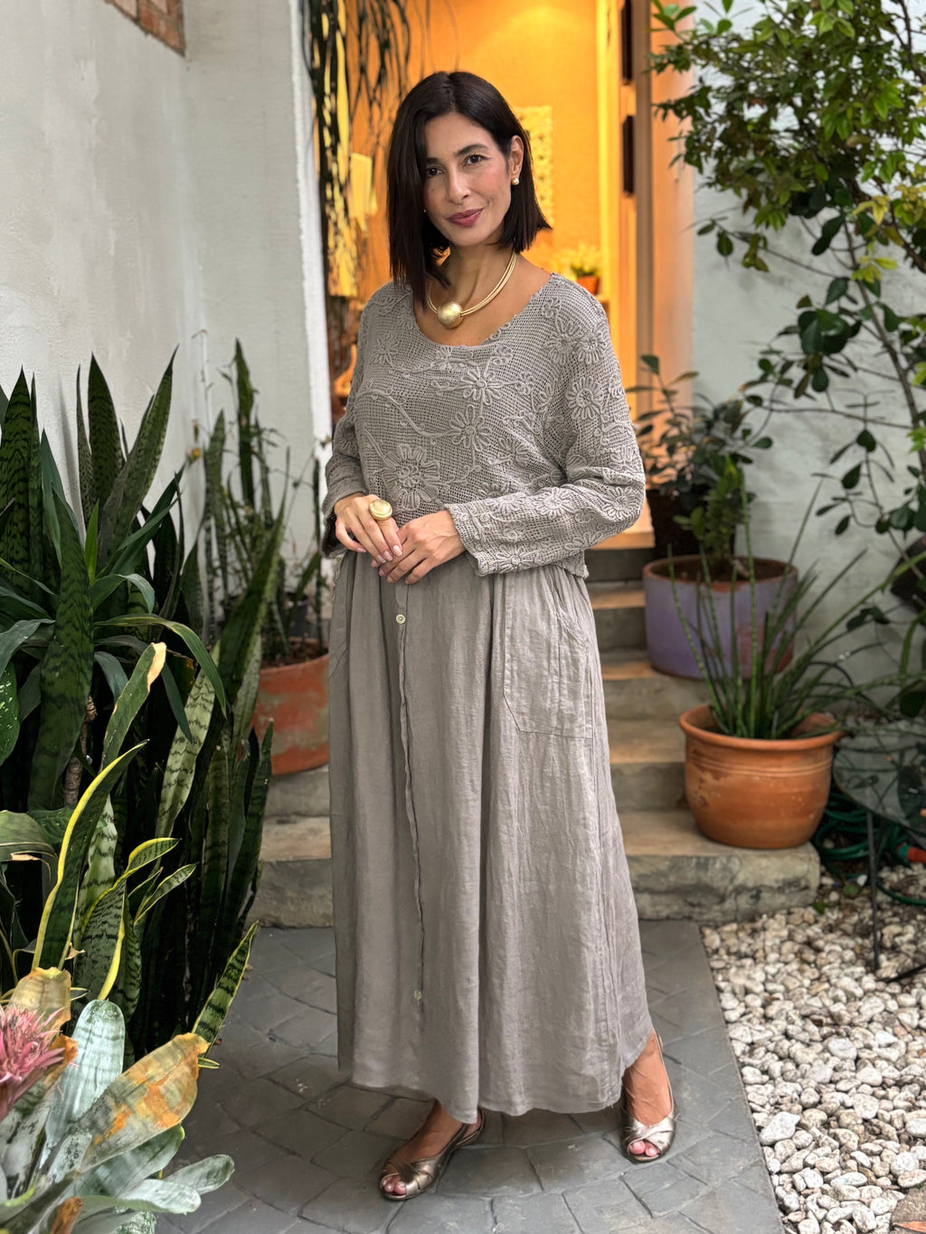 VESTIDO INES FUMÉ