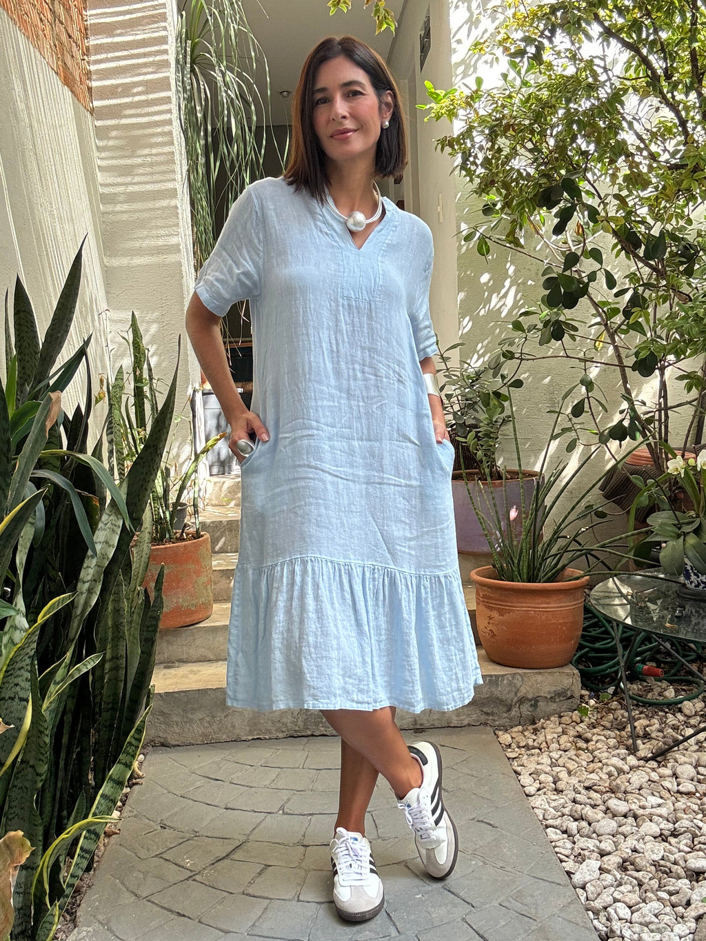 VESTIDO DONATA BLU