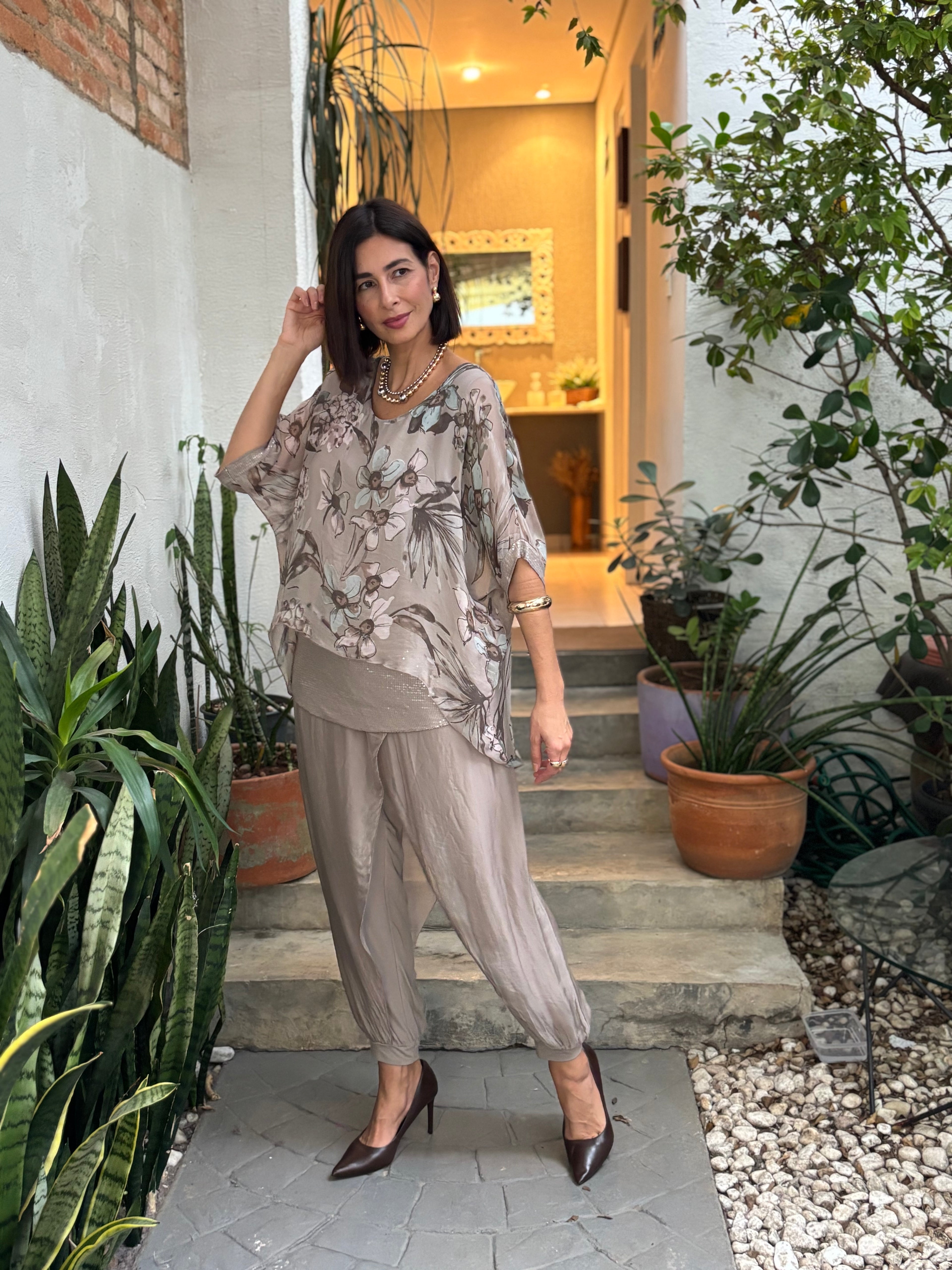 CONJUNTO MELANIA BEIGE
