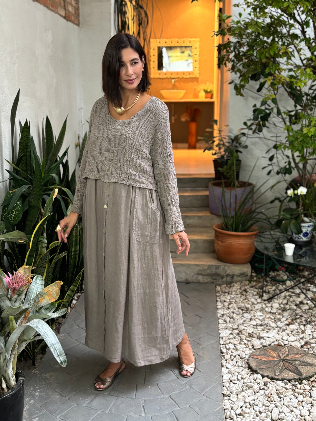 VESTIDO INES FUMÉ