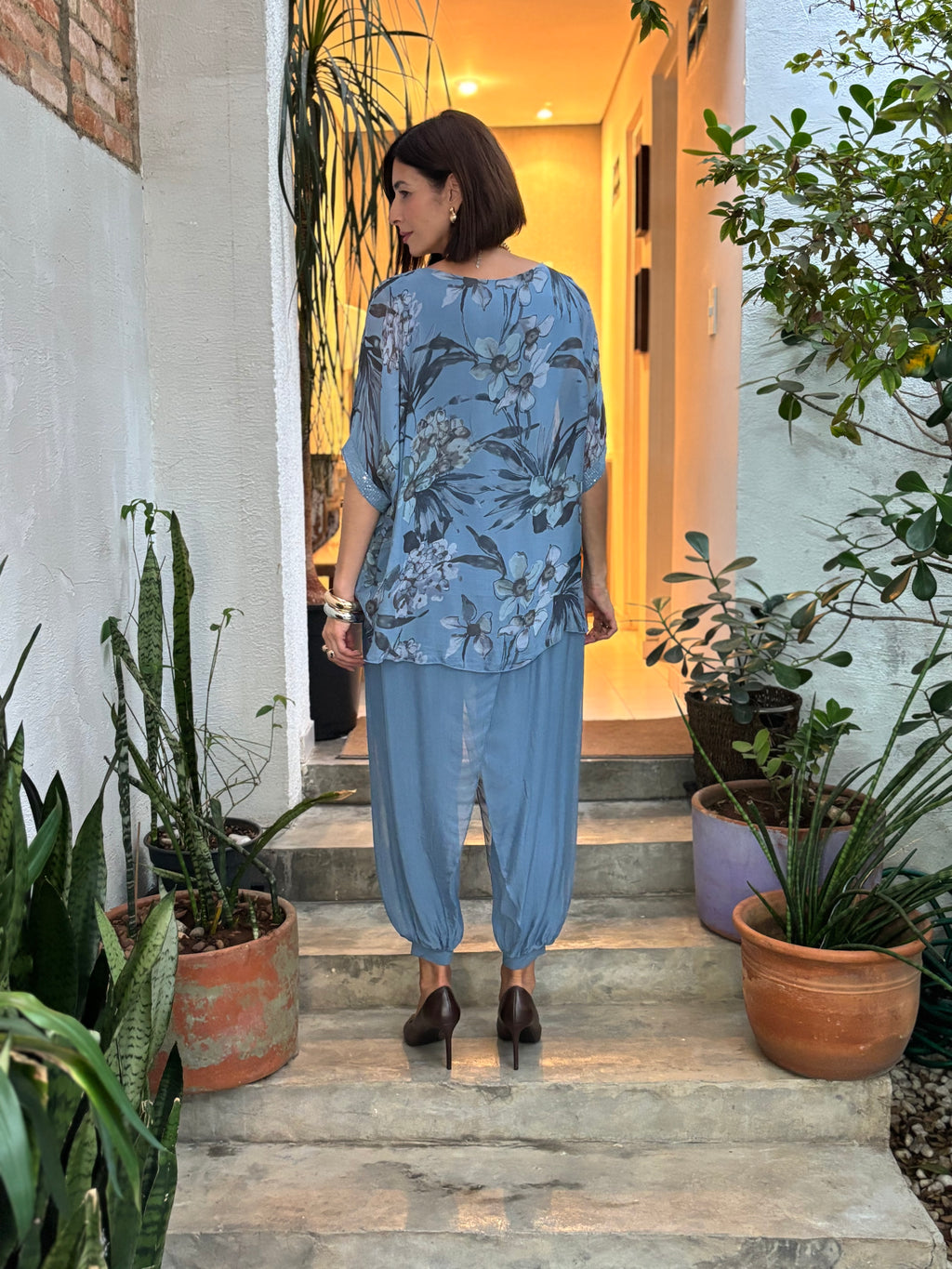 CONJUNTO MELANIA BLU