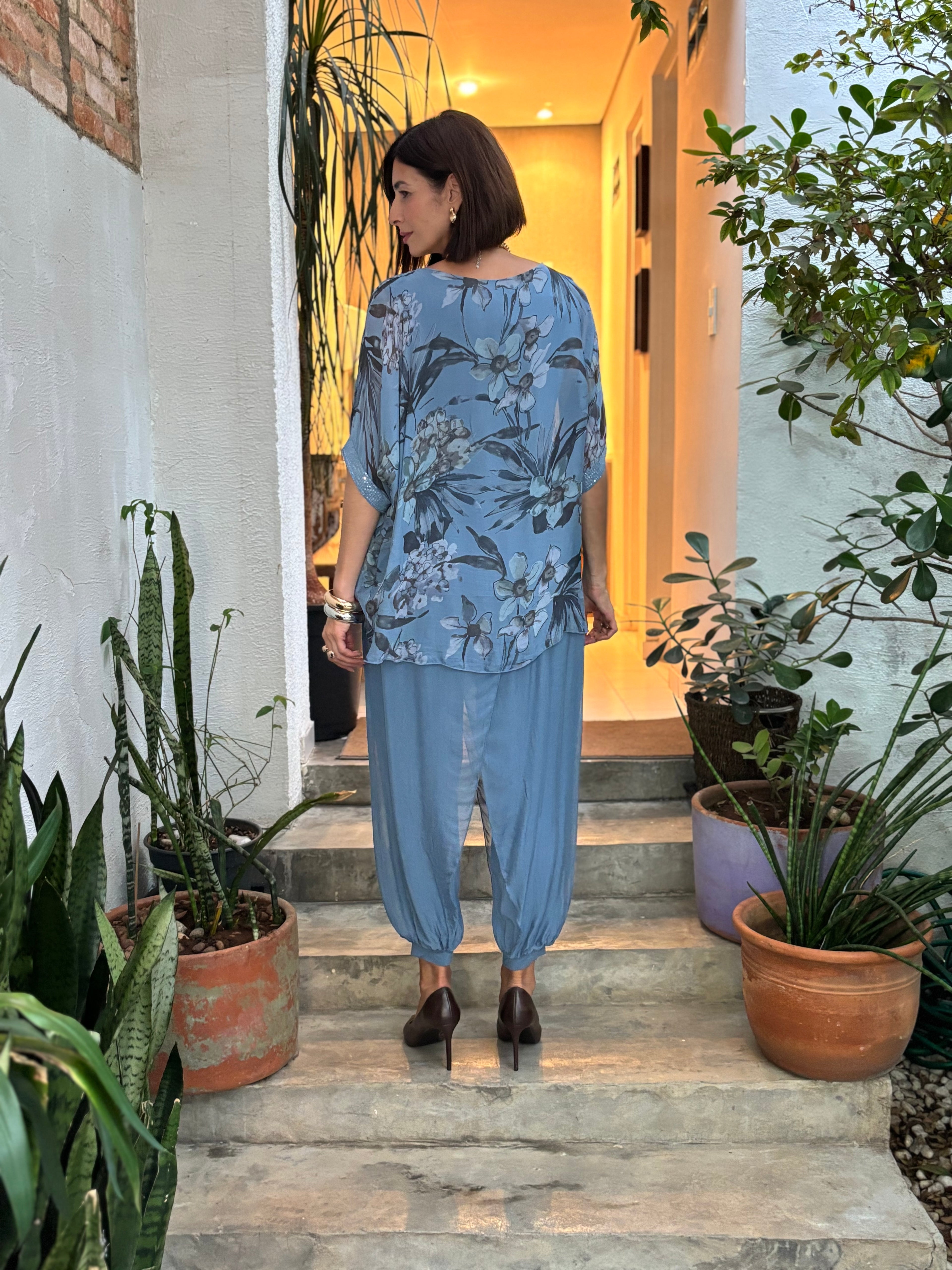 CONJUNTO MELANIA BLU