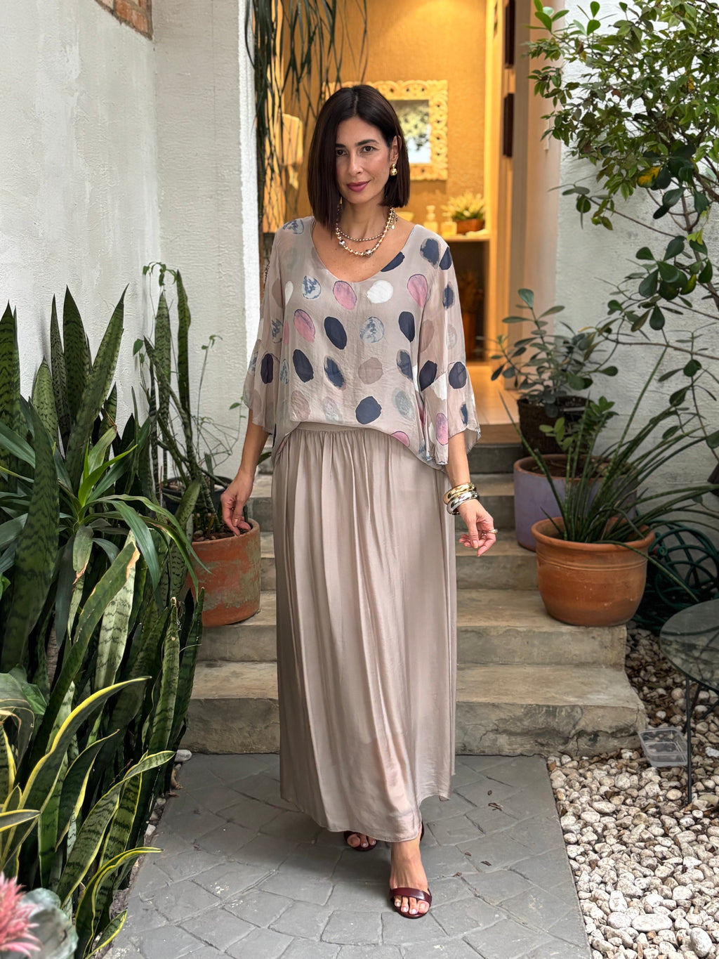 CONJUNTO AMELINA BEIGE