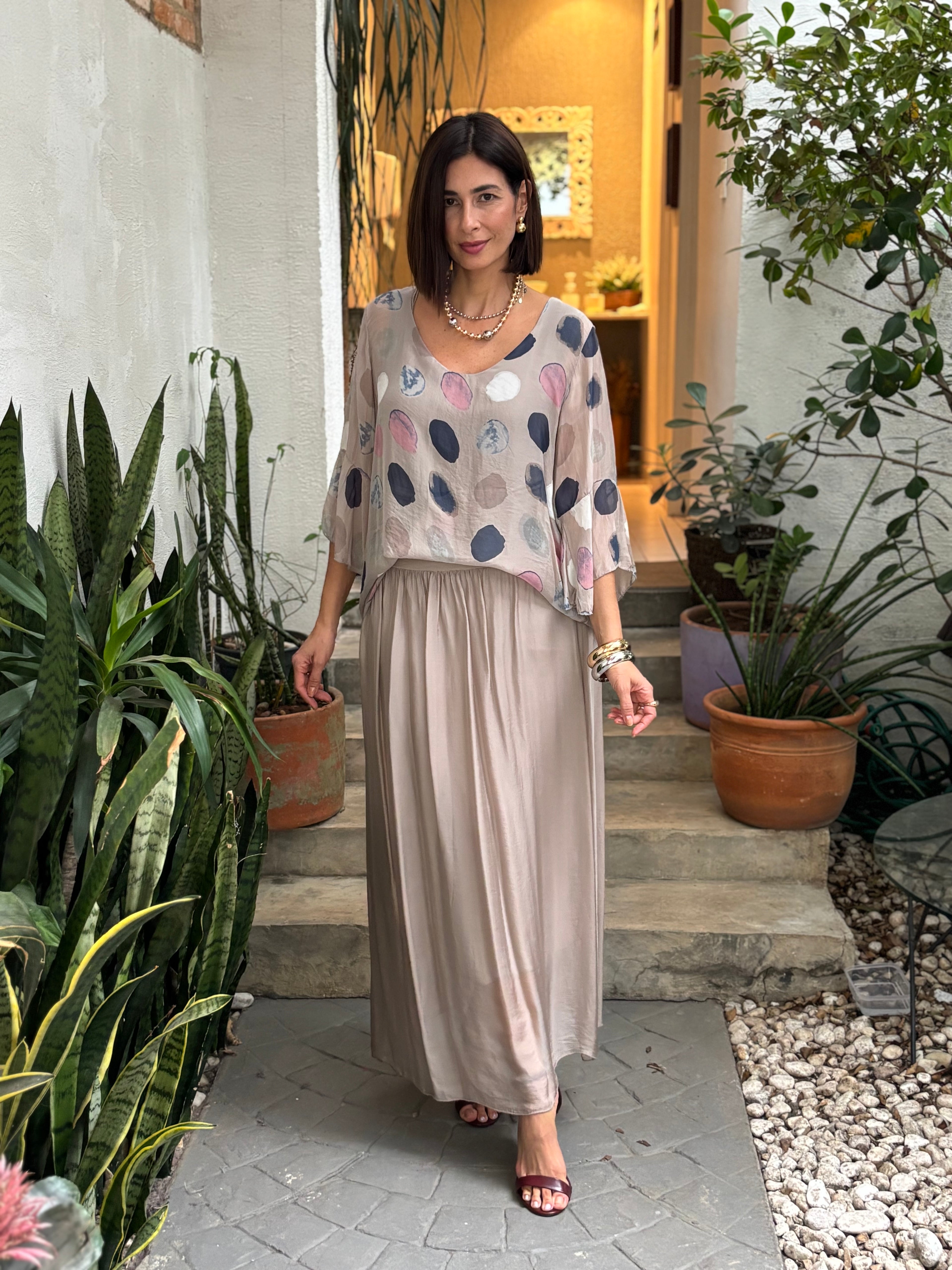 CONJUNTO AMELINA BEIGE