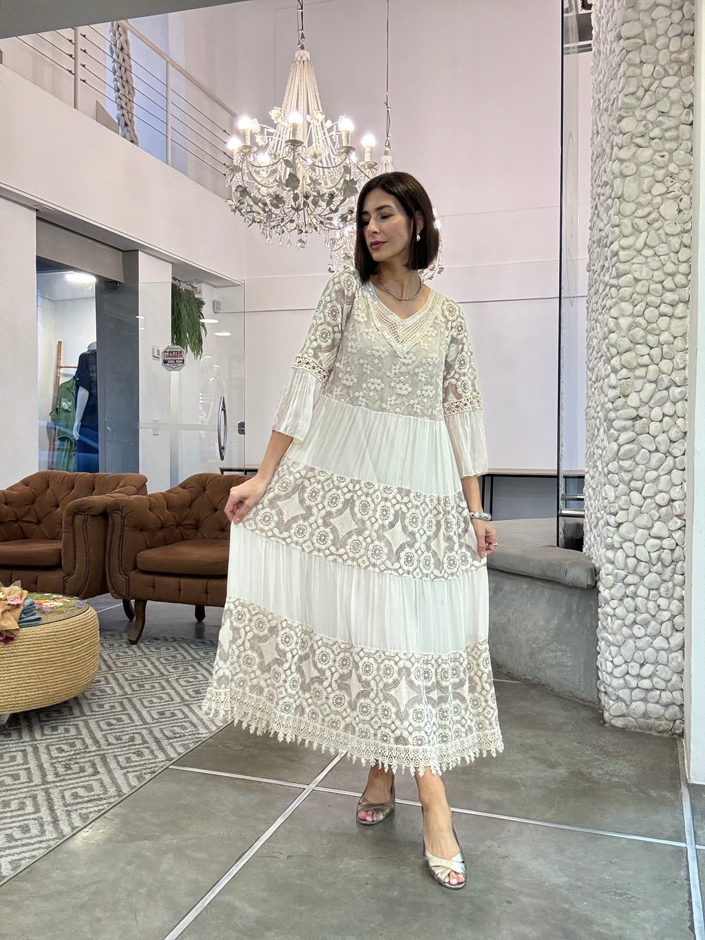 VESTIDO CLARISSA NUDO