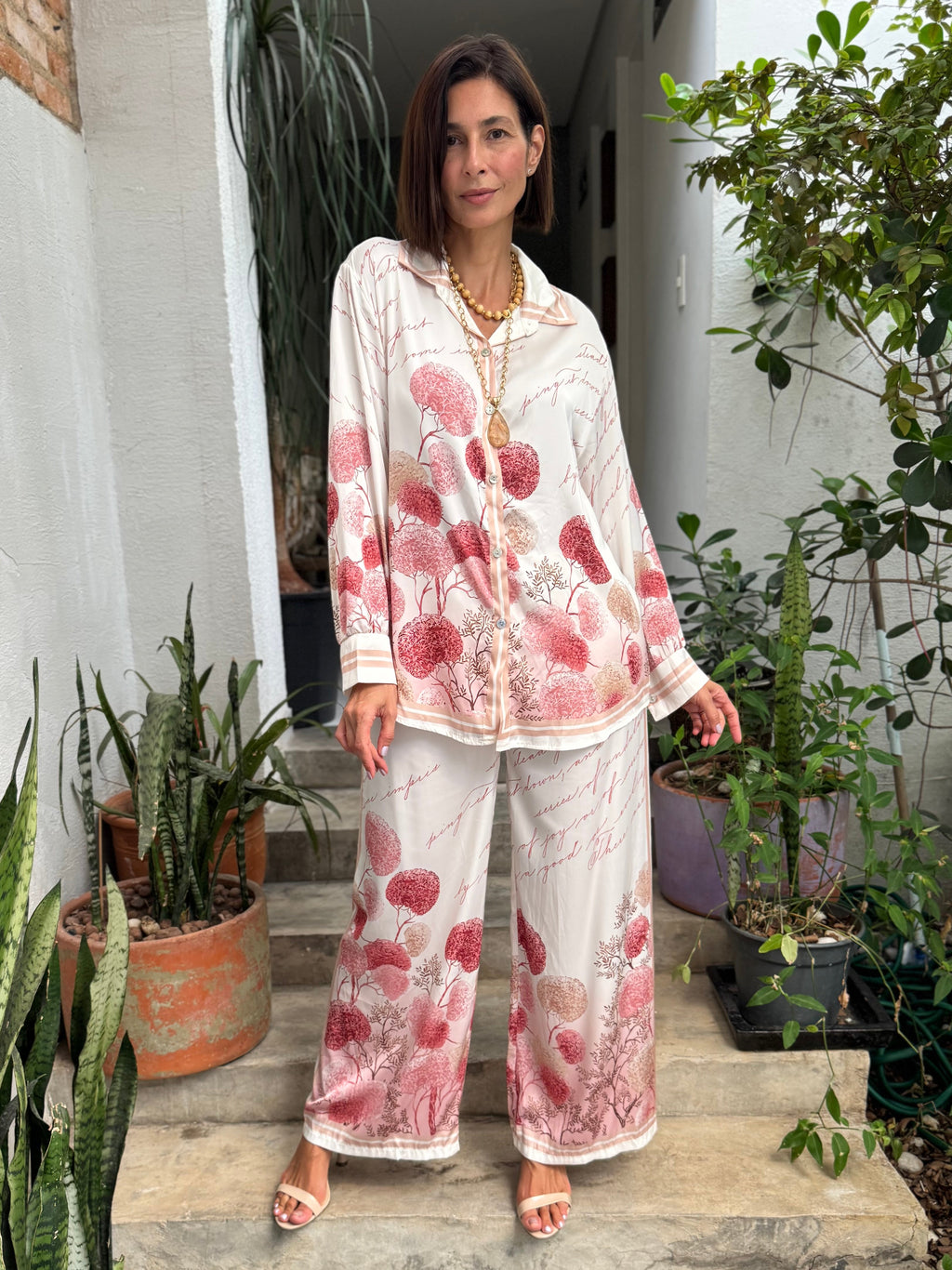 CONJUNTO ALBERO ROSA