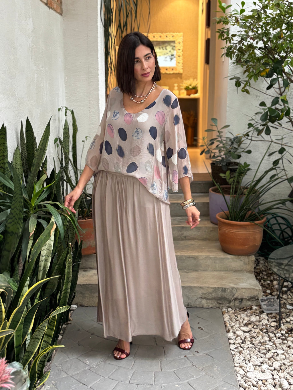 CONJUNTO AMELINA BEIGE