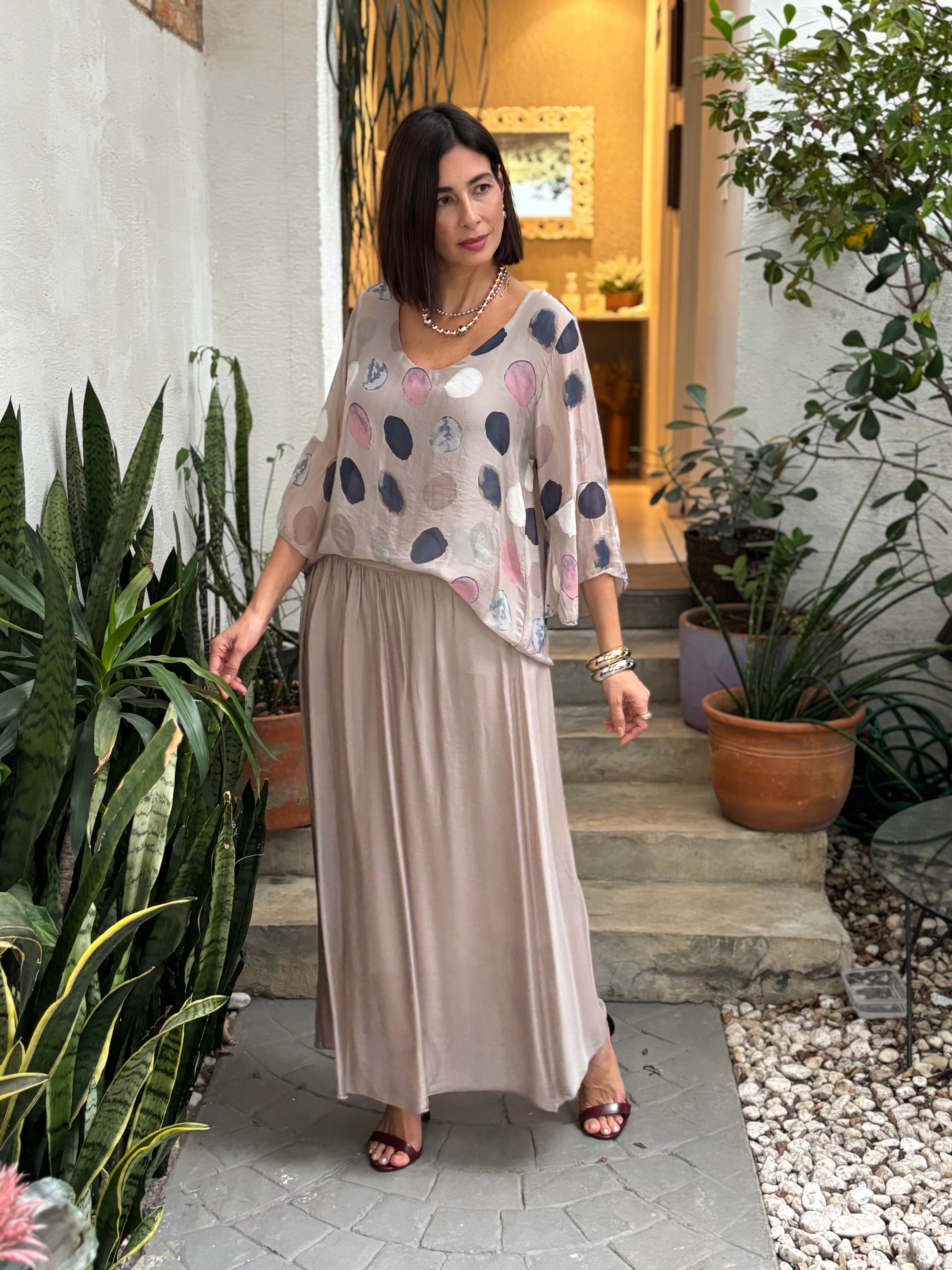 CONJUNTO AMELINA BEIGE