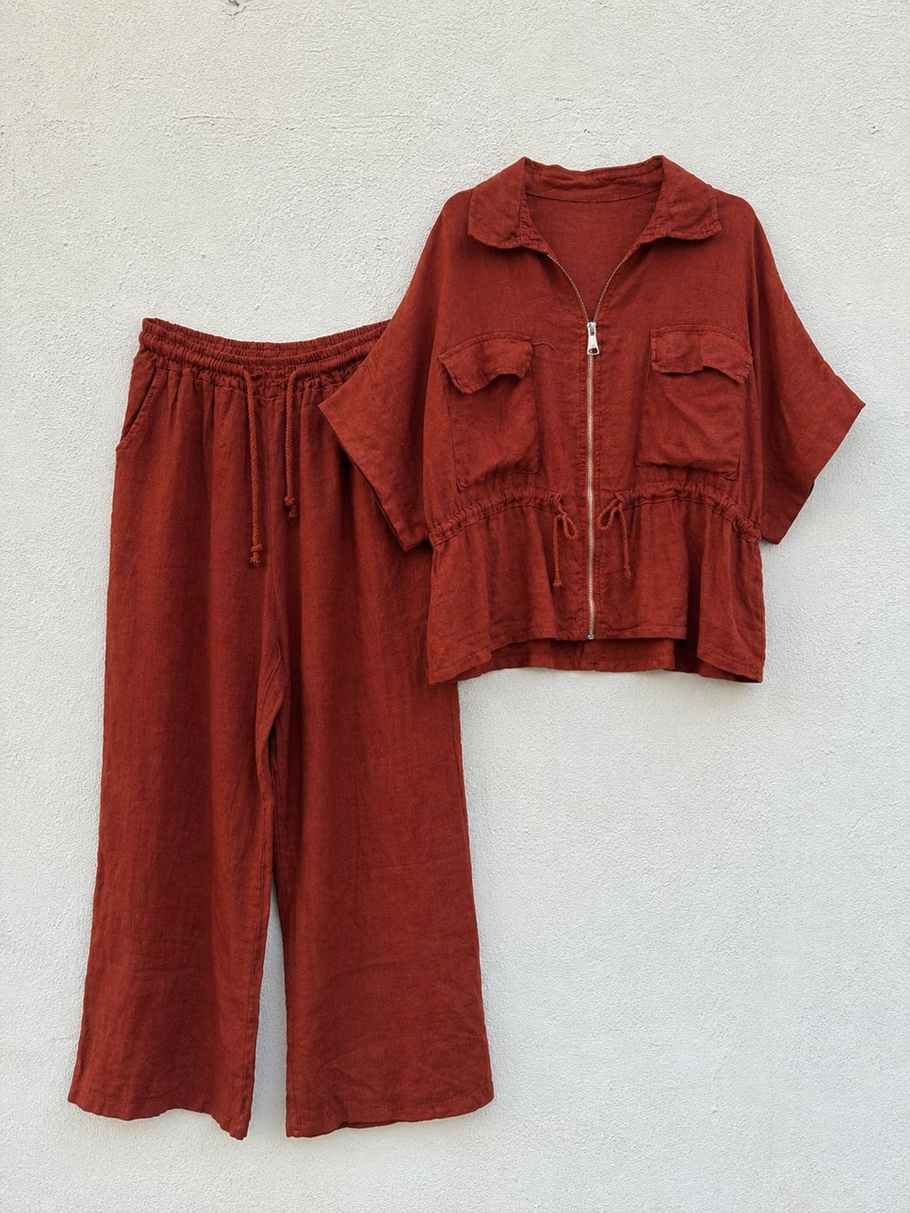 CONJUNTO SARA TERRACOTTA