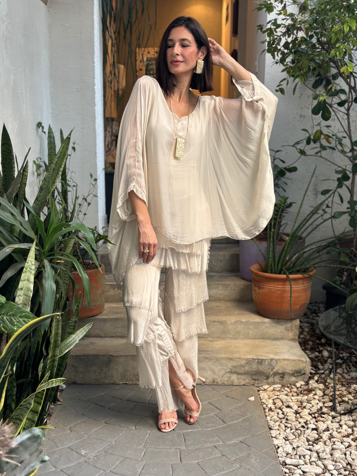 CONJUNTO ANGELISA BEIGE