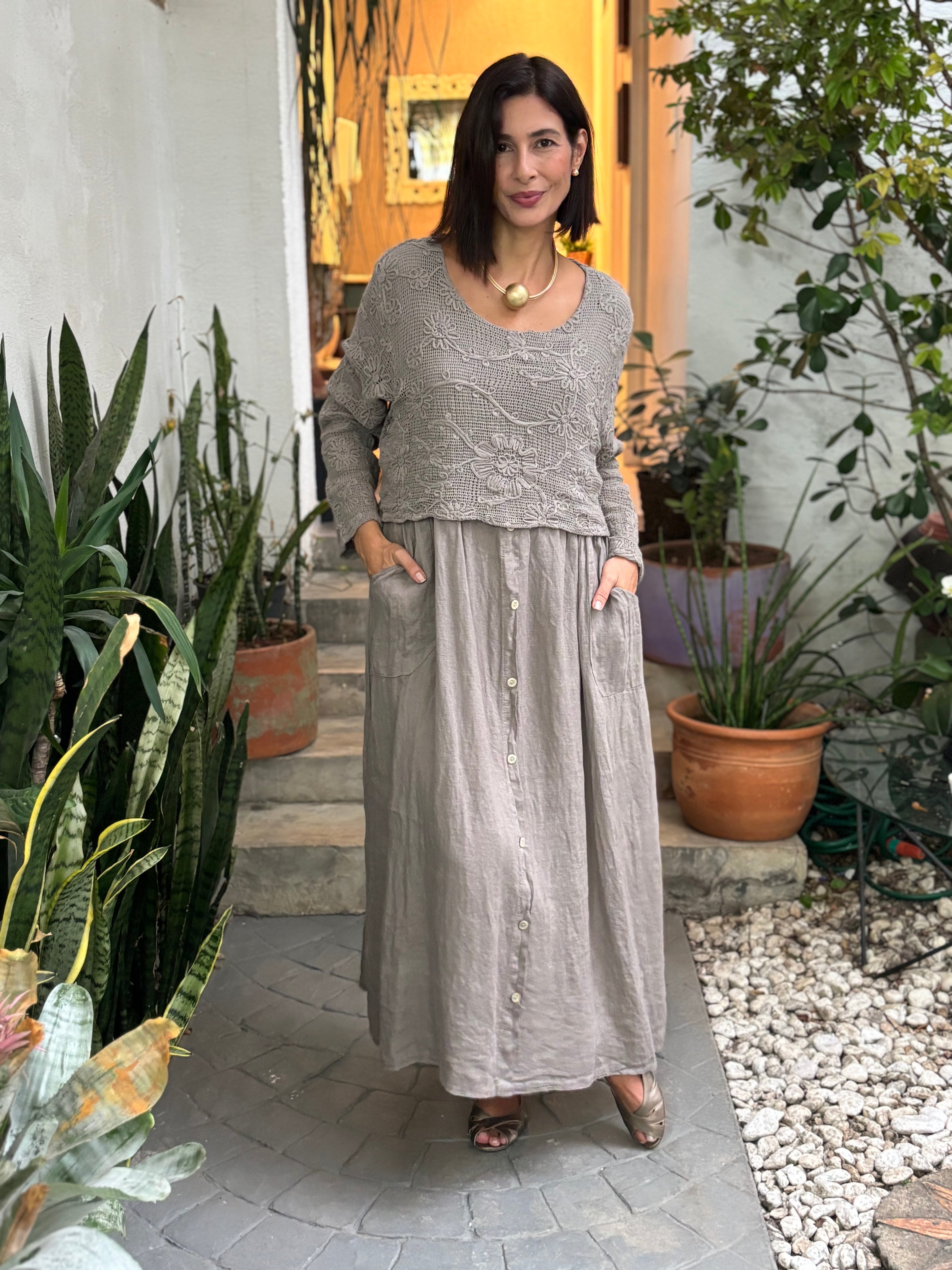 VESTIDO INES FUMÉ