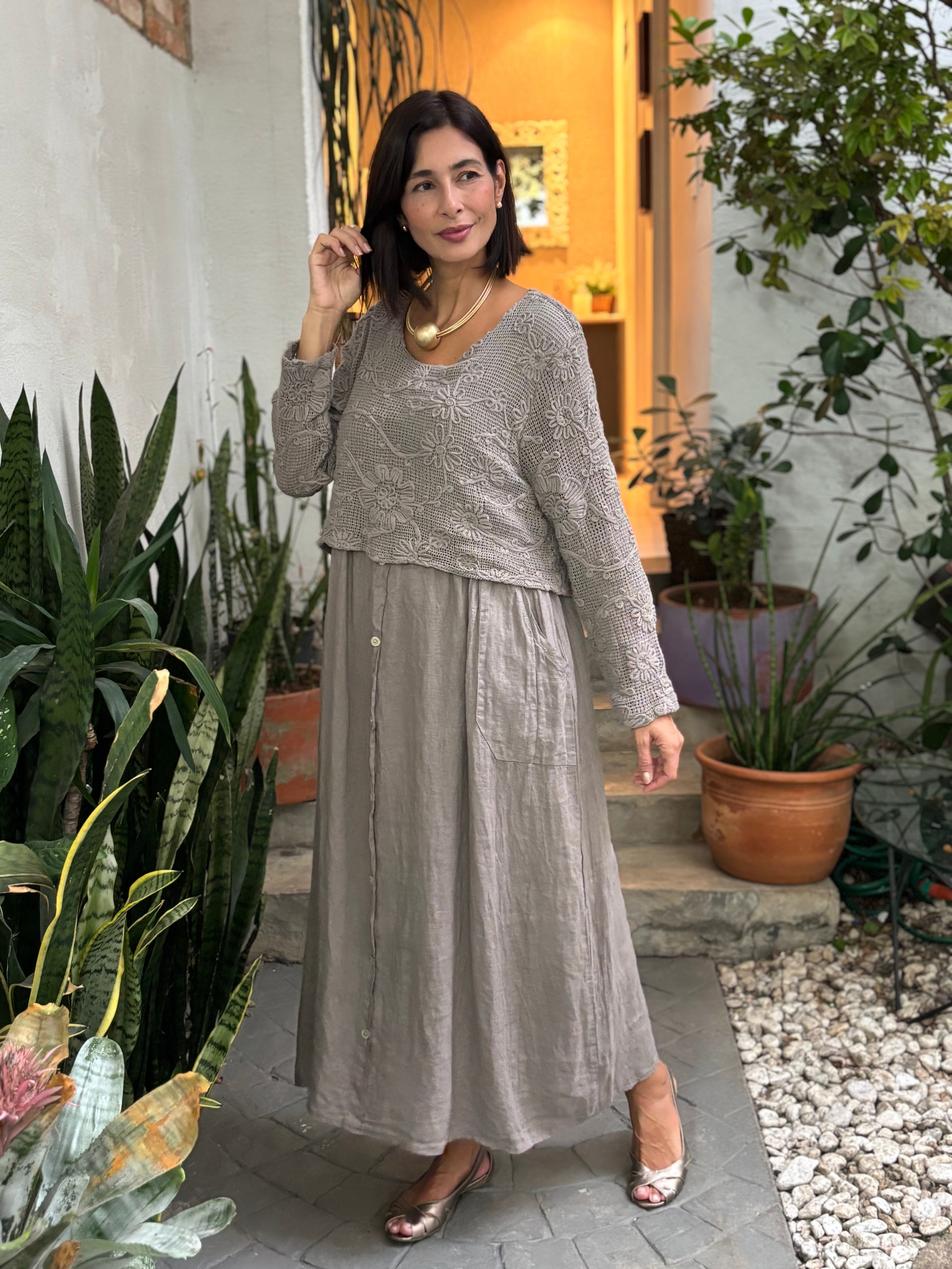 VESTIDO INES FUMÉ