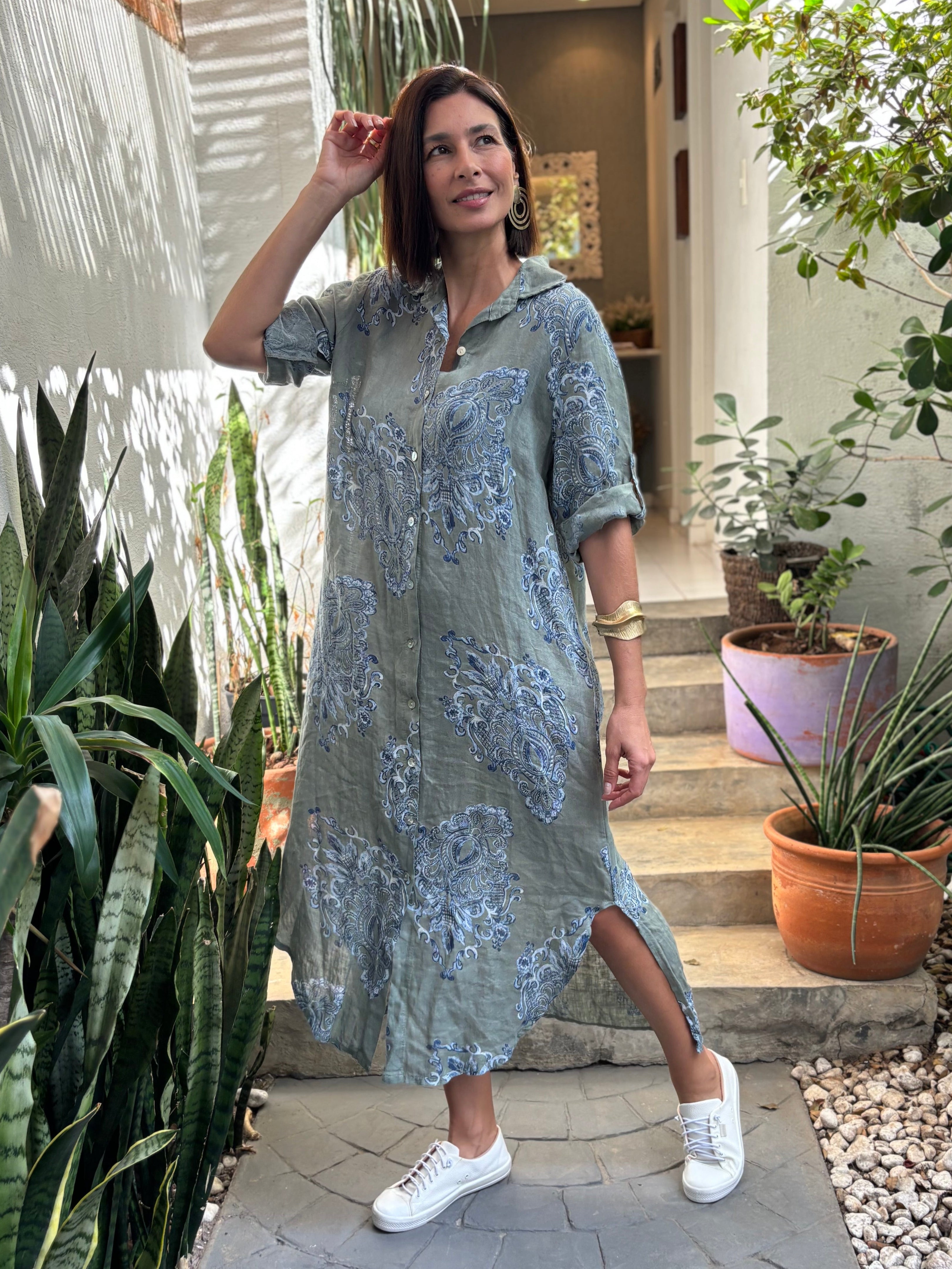 CHEMISE ISAURA VERDE