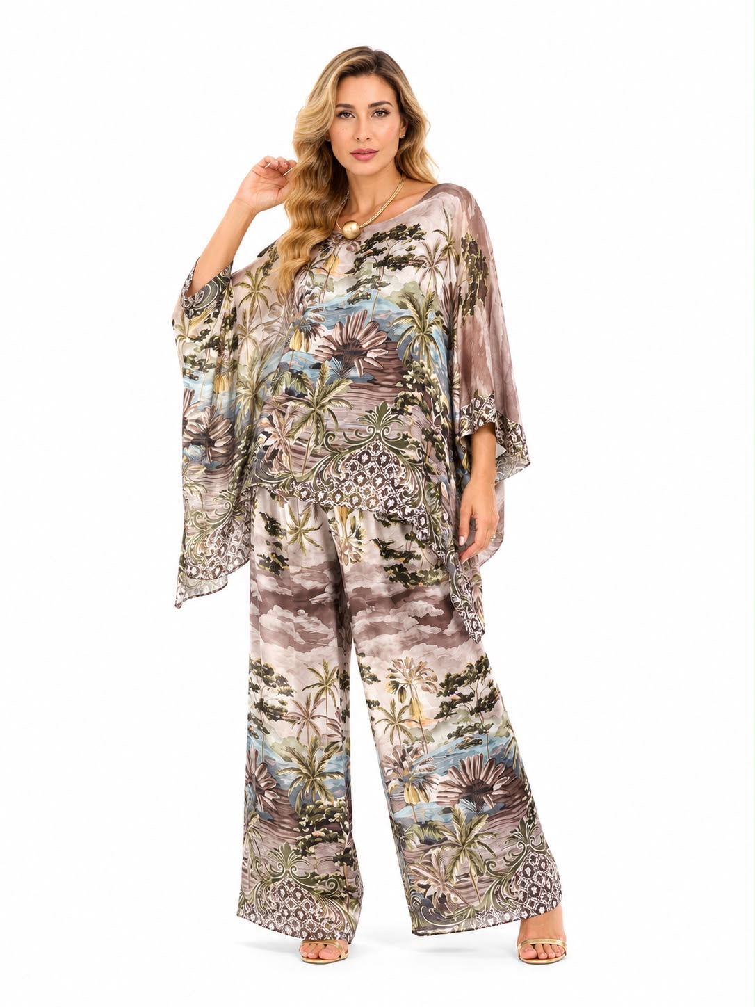 CONJUNTO VERNICE MARRONE
