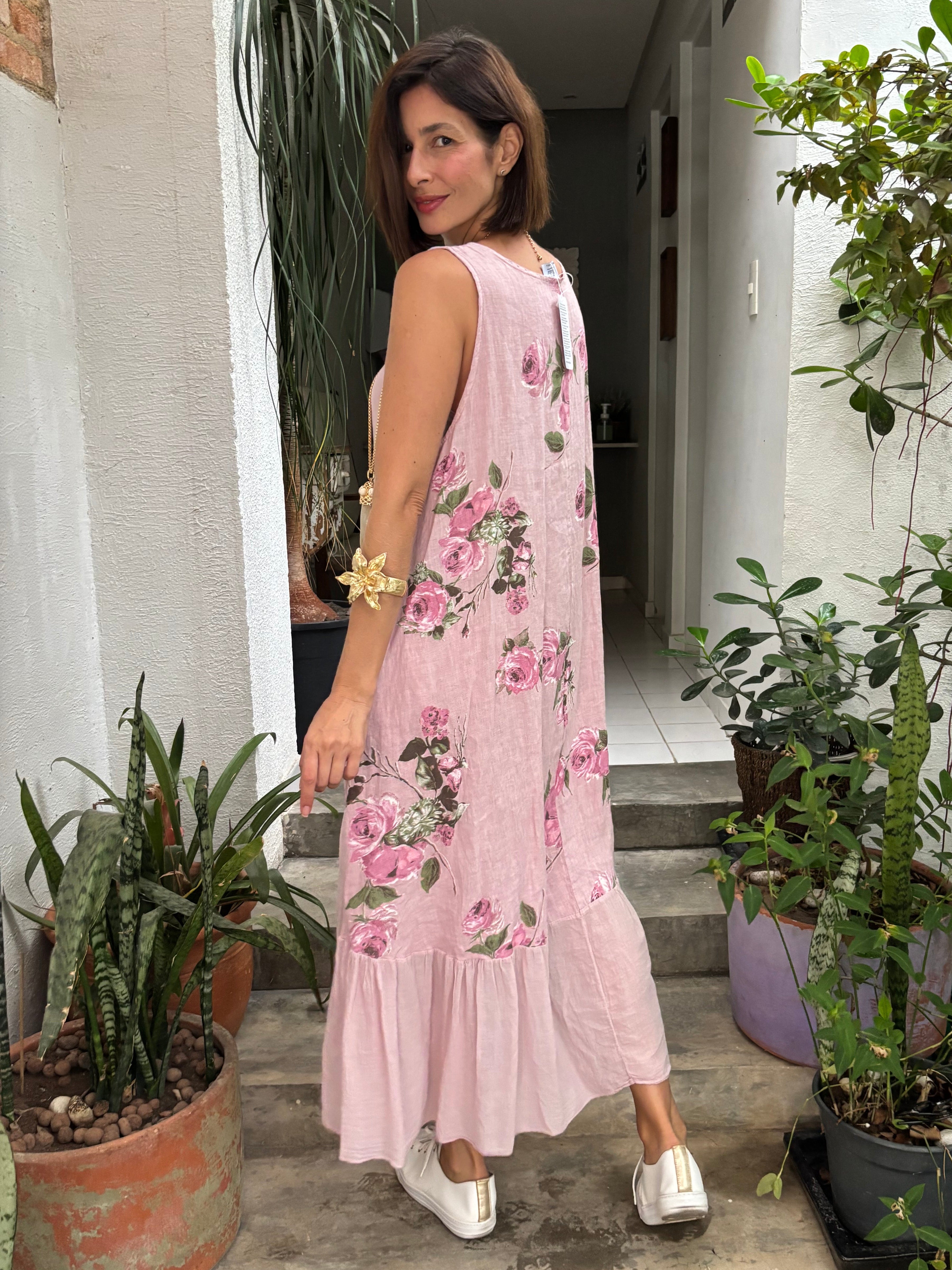VESTIDO BRIZZA ROSA