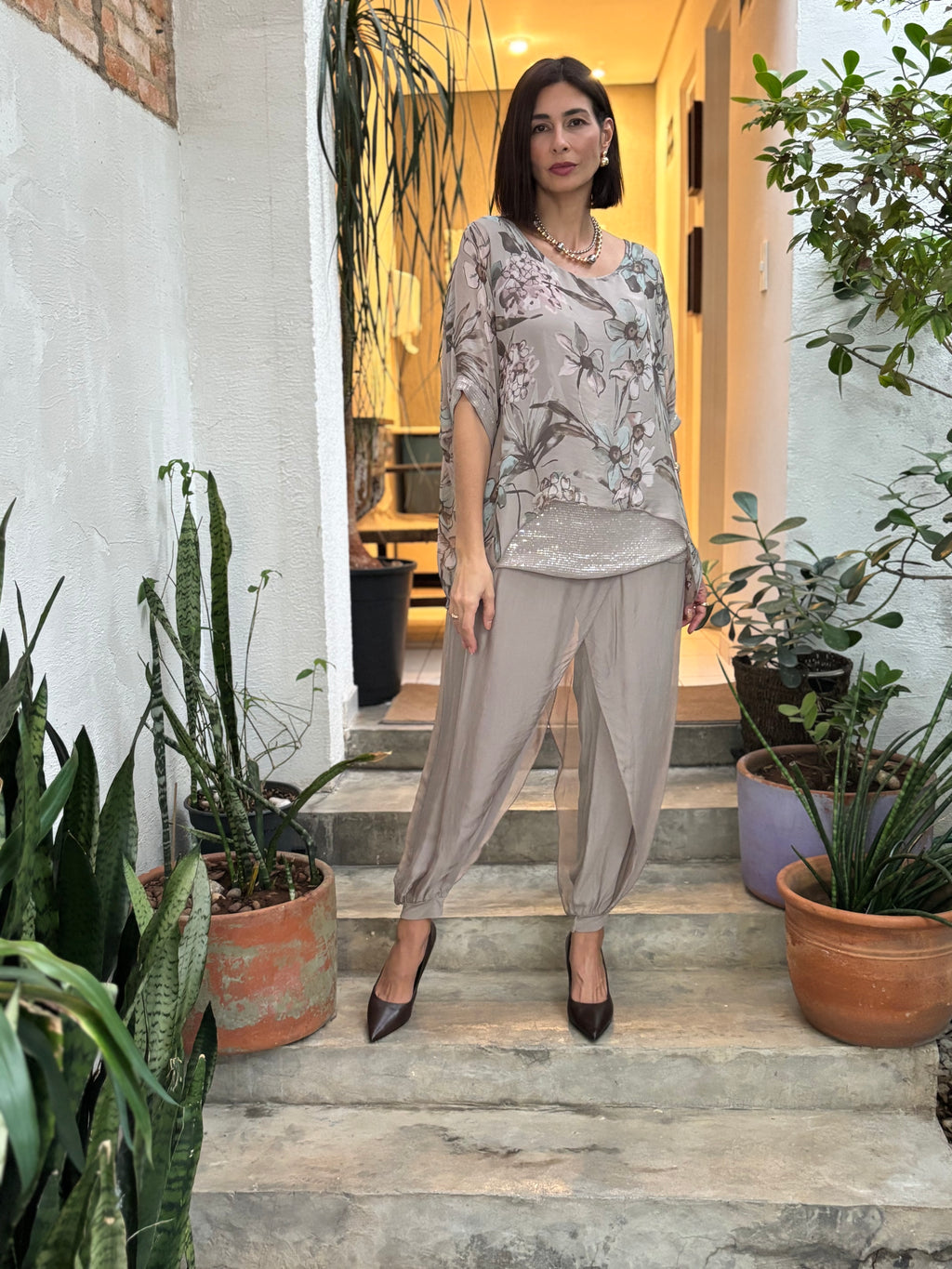 CONJUNTO MELANIA BEIGE