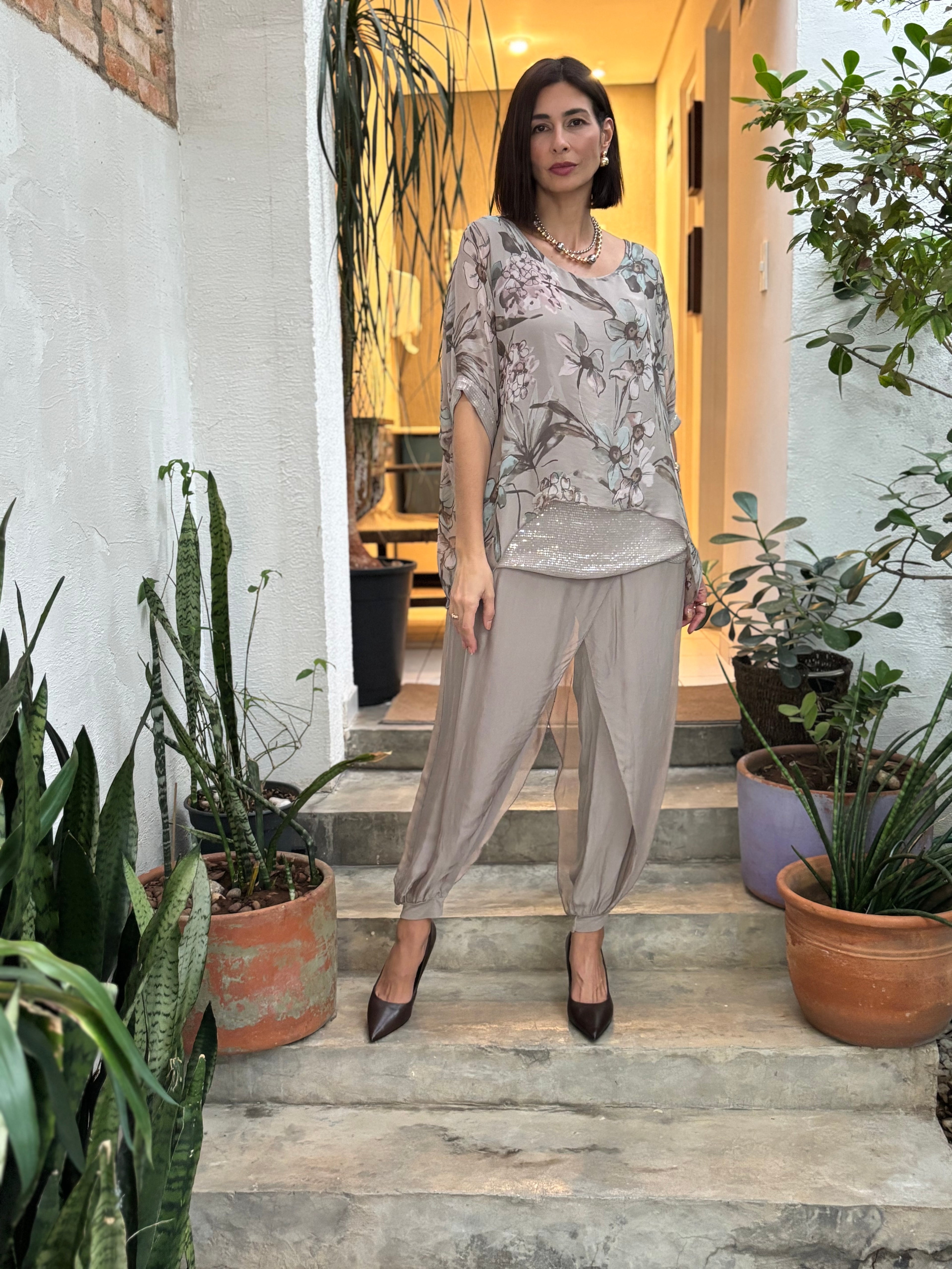 CONJUNTO MELANIA BEIGE