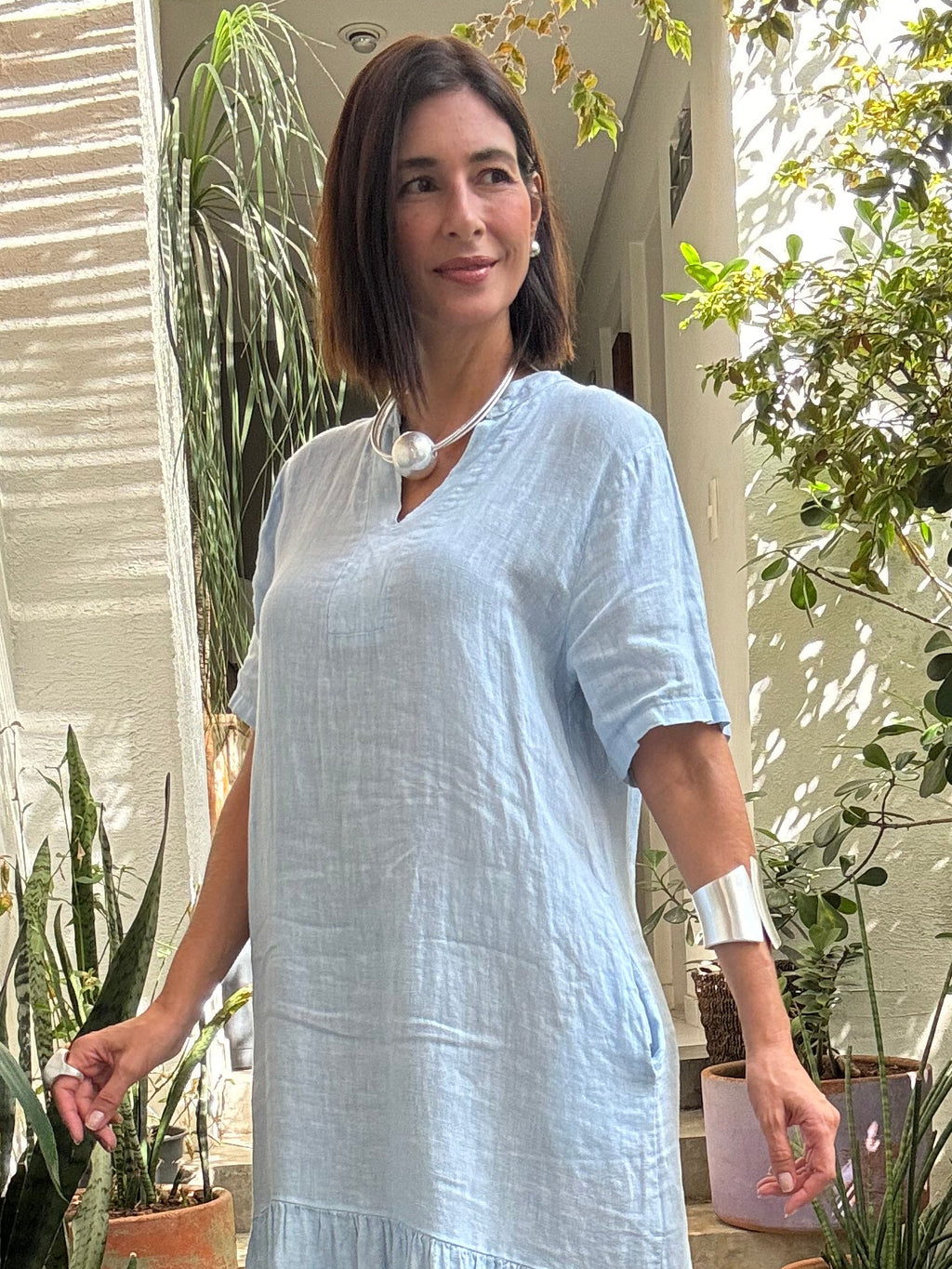 VESTIDO DONATA BLU