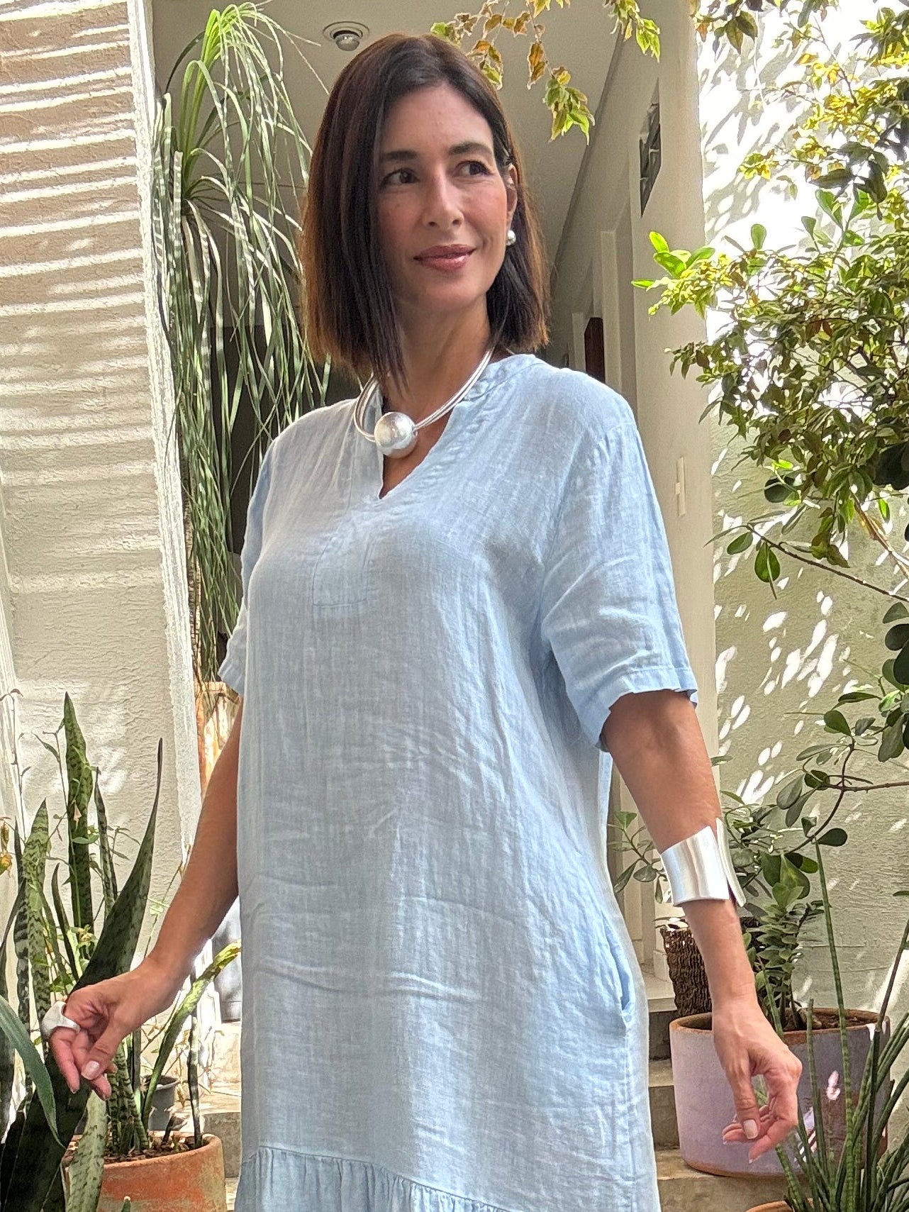 VESTIDO DONATA BLU