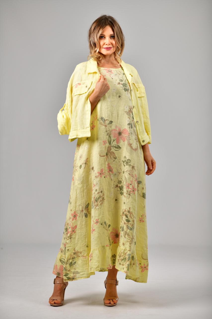 VESTIDO NICOLETTA GIALLO