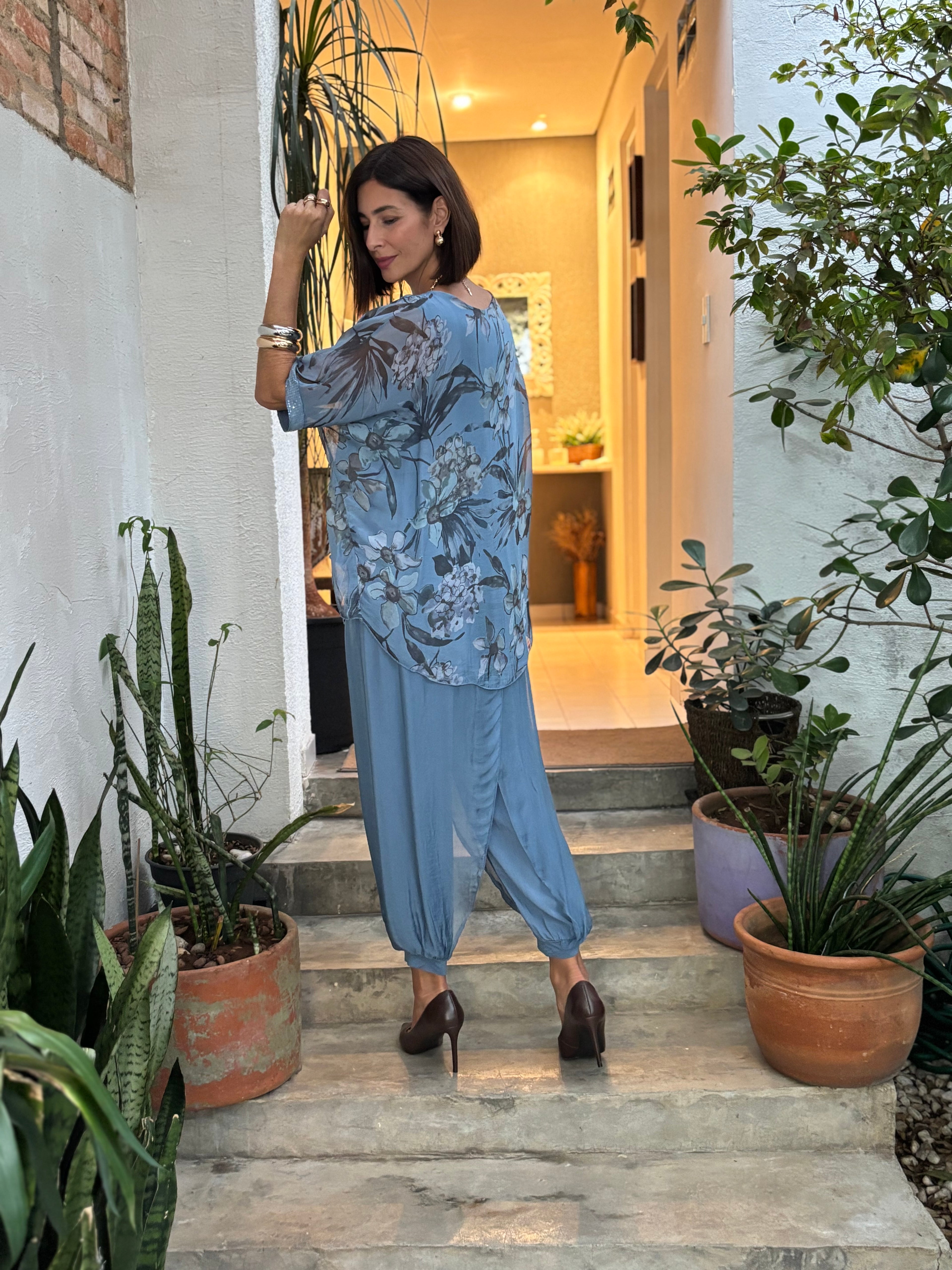CONJUNTO MELANIA BLU