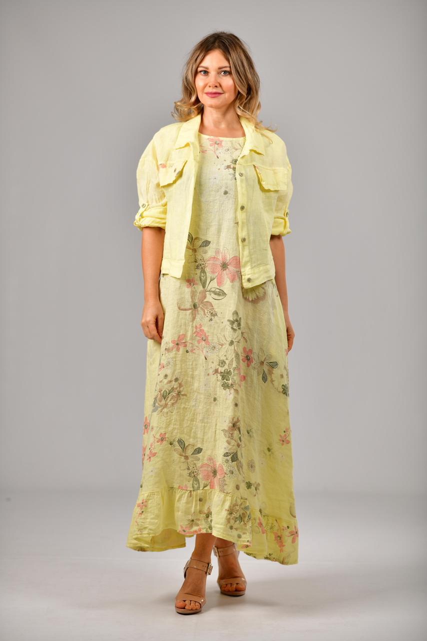 VESTIDO NICOLETTA GIALLO