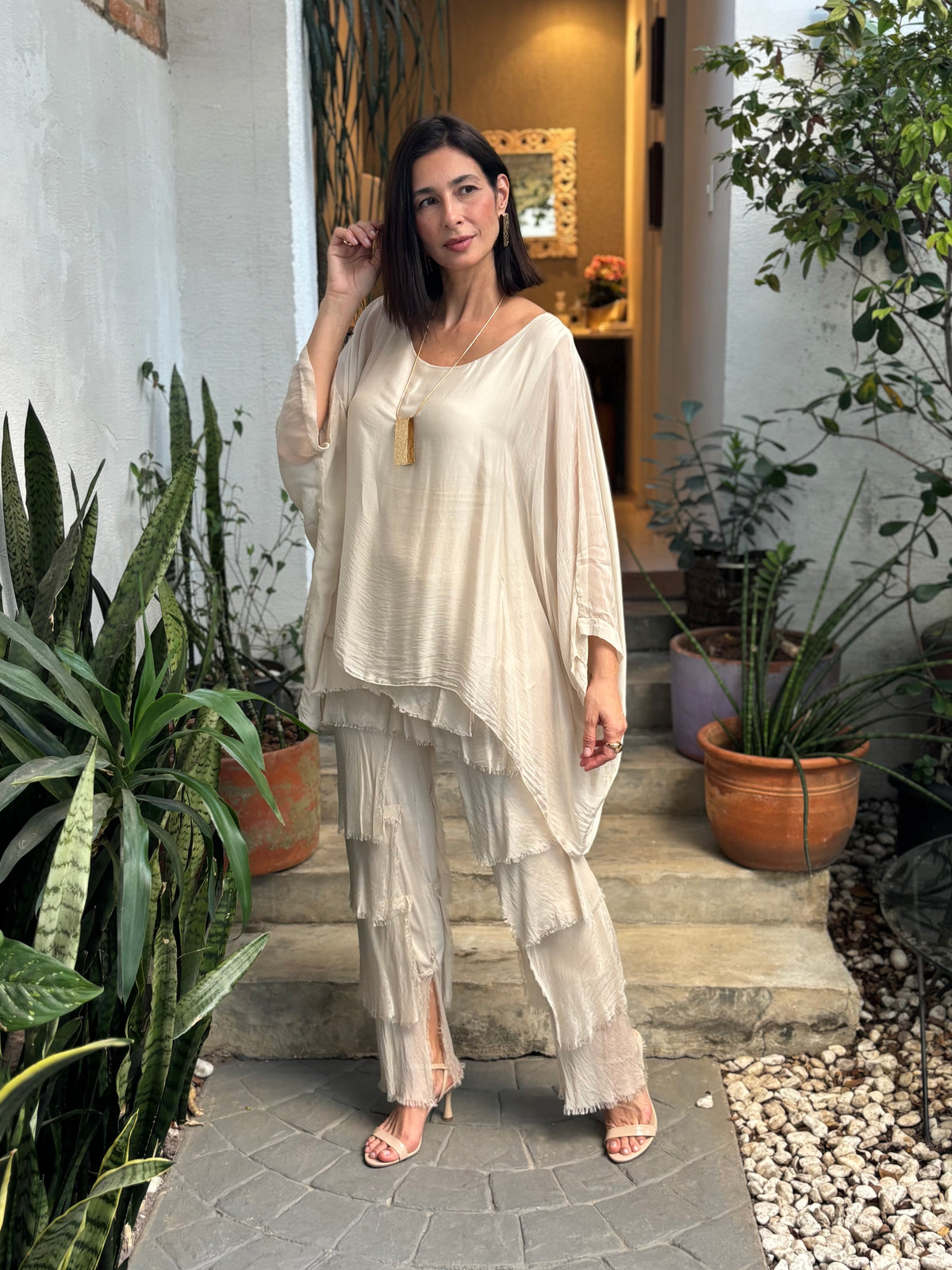 CONJUNTO ANGELISA BEIGE