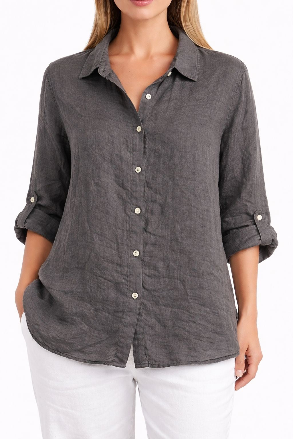 CAMISA AMINA GRIGIO