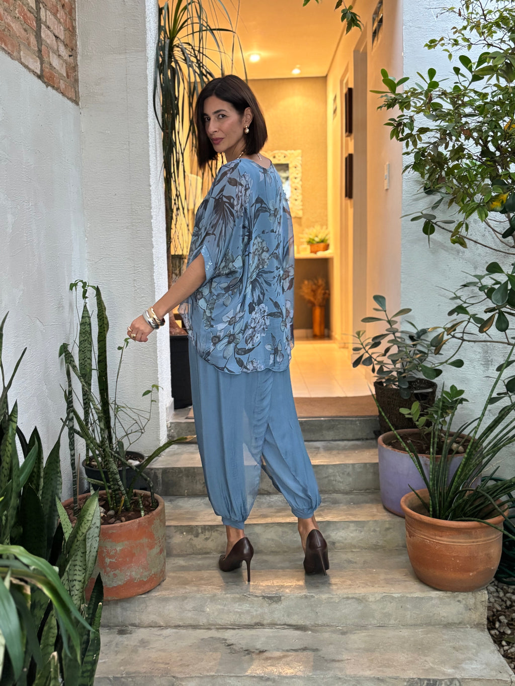 CONJUNTO MELANIA BLU