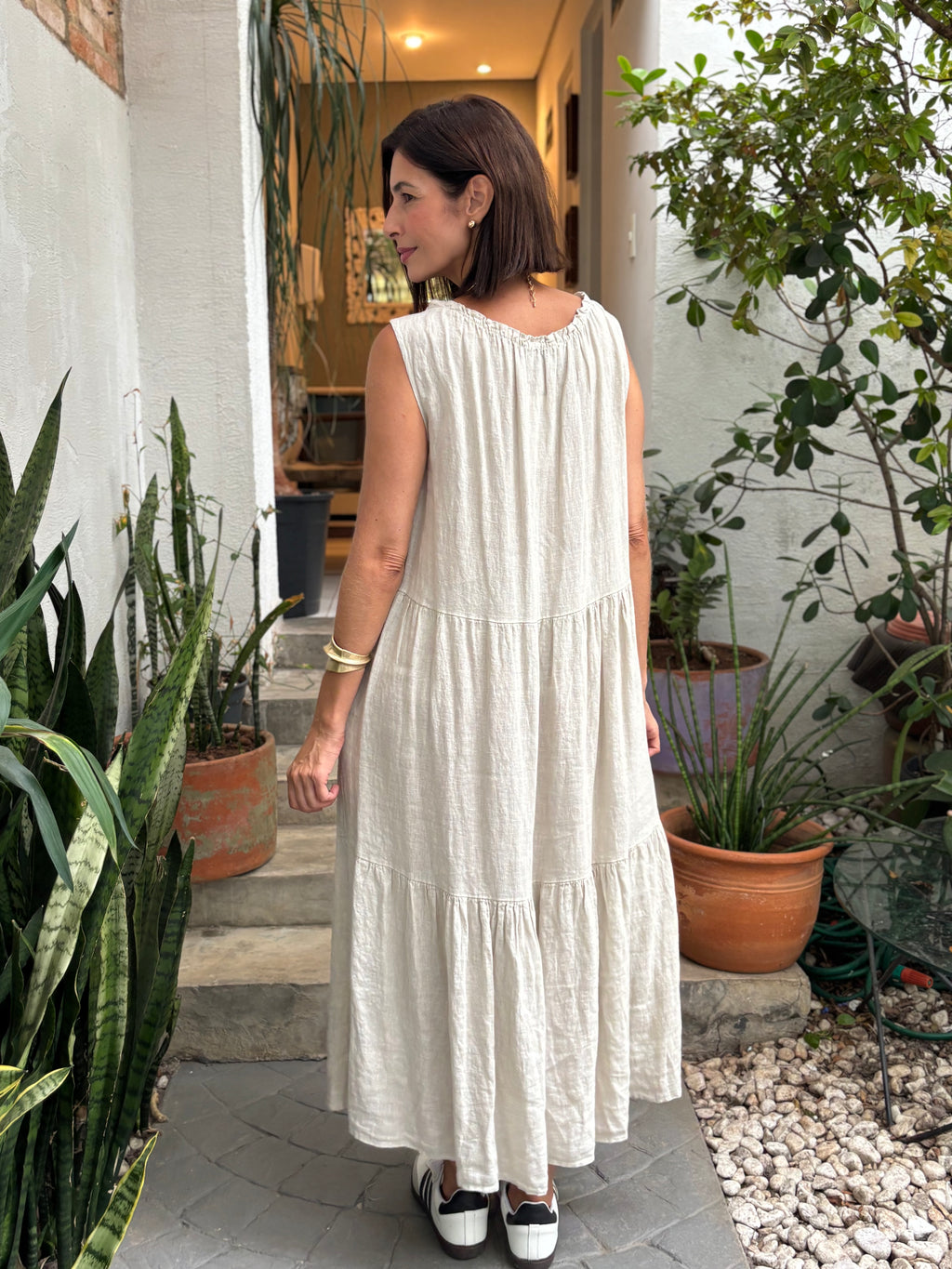 VESTIDO ANITA SABBIA
