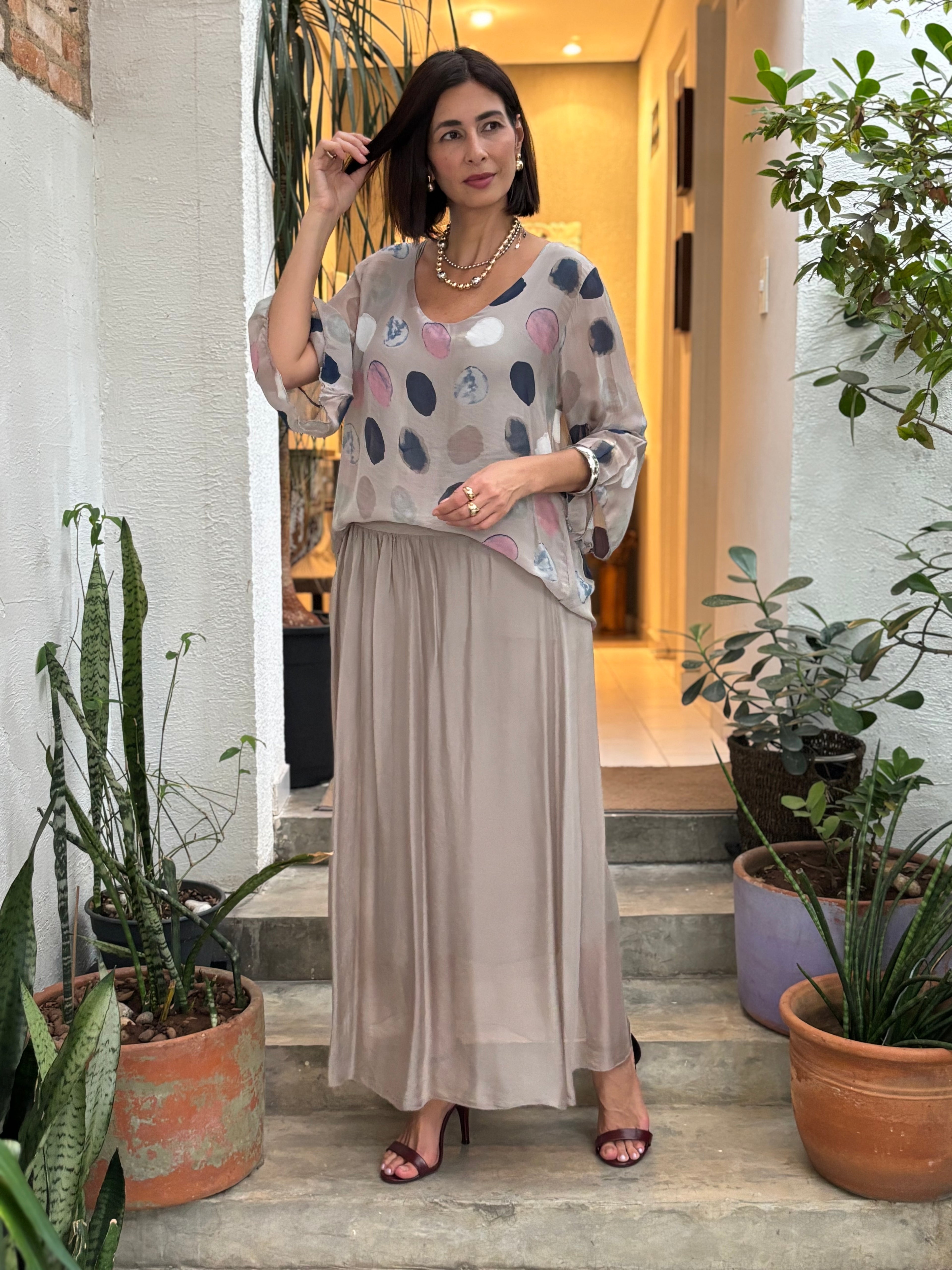 CONJUNTO AMELINA BEIGE