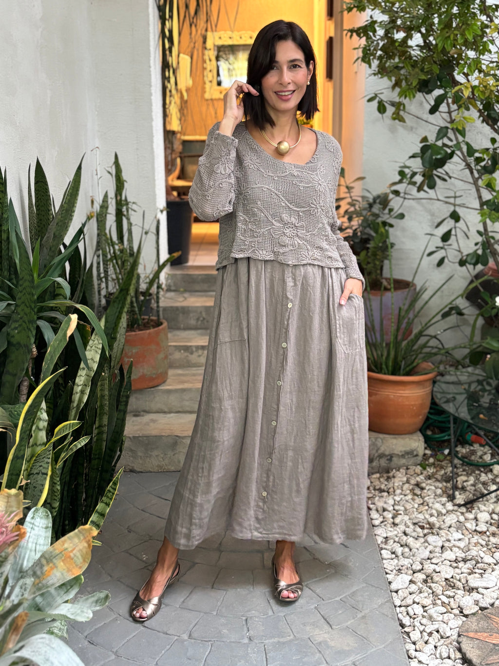 VESTIDO INES FUMÉ