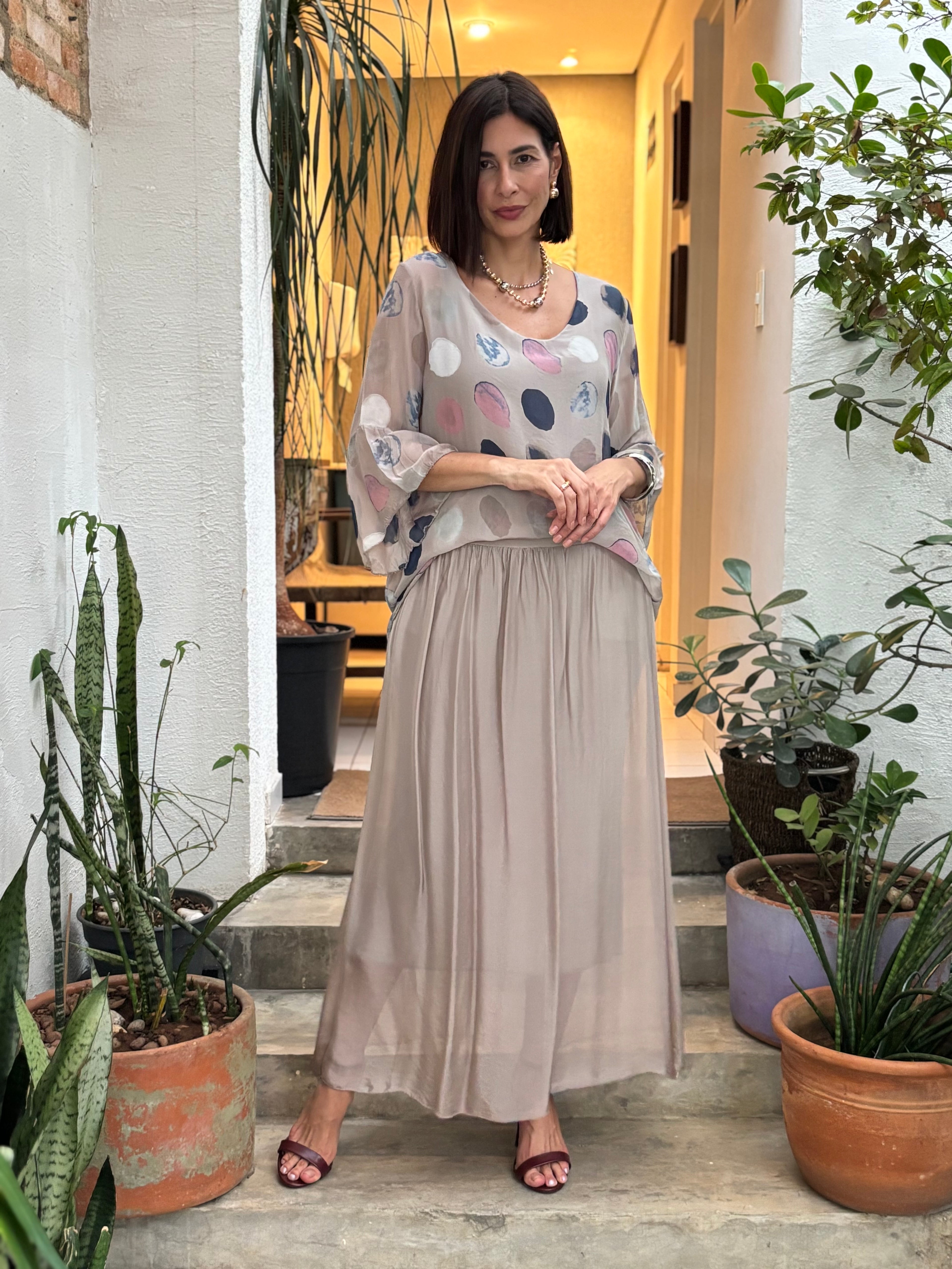 CONJUNTO AMELINA BEIGE