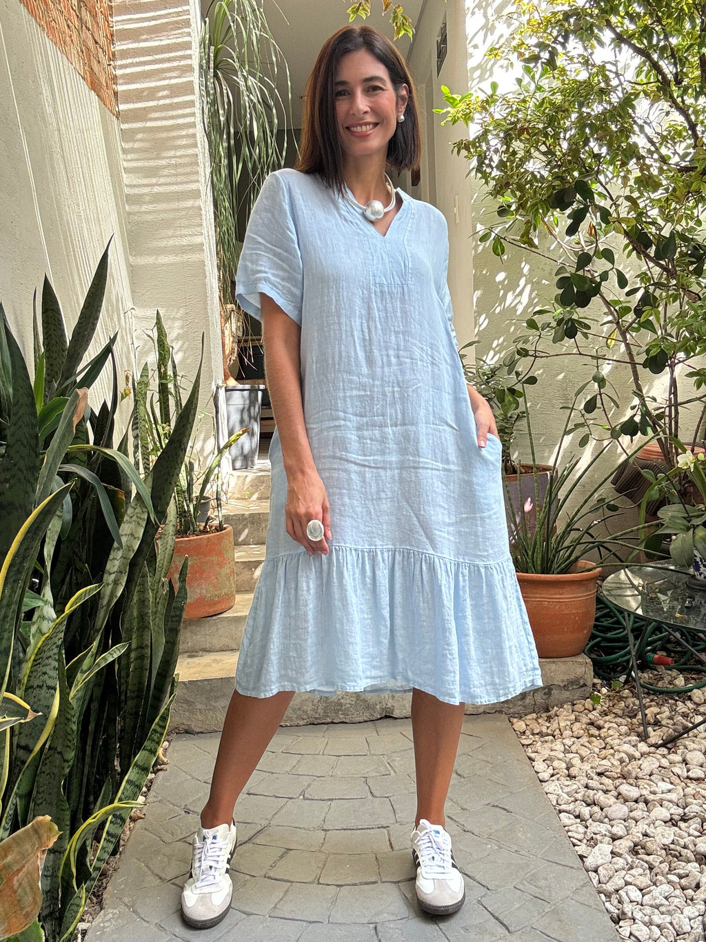 VESTIDO DONATA BLU