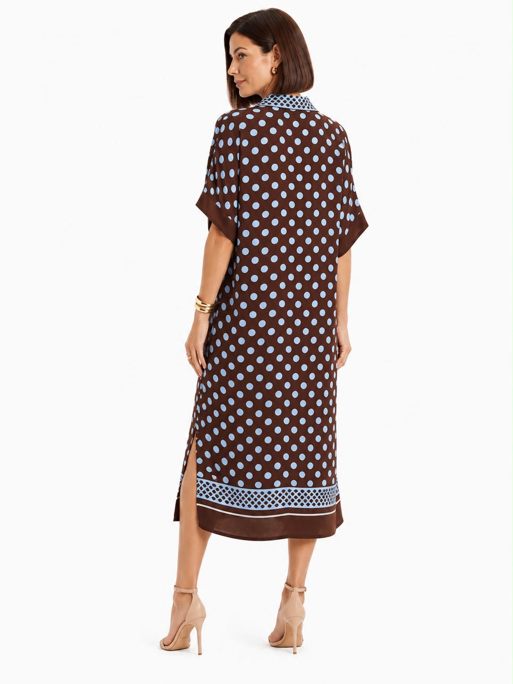 VESTIDO LEONORA MARRONE