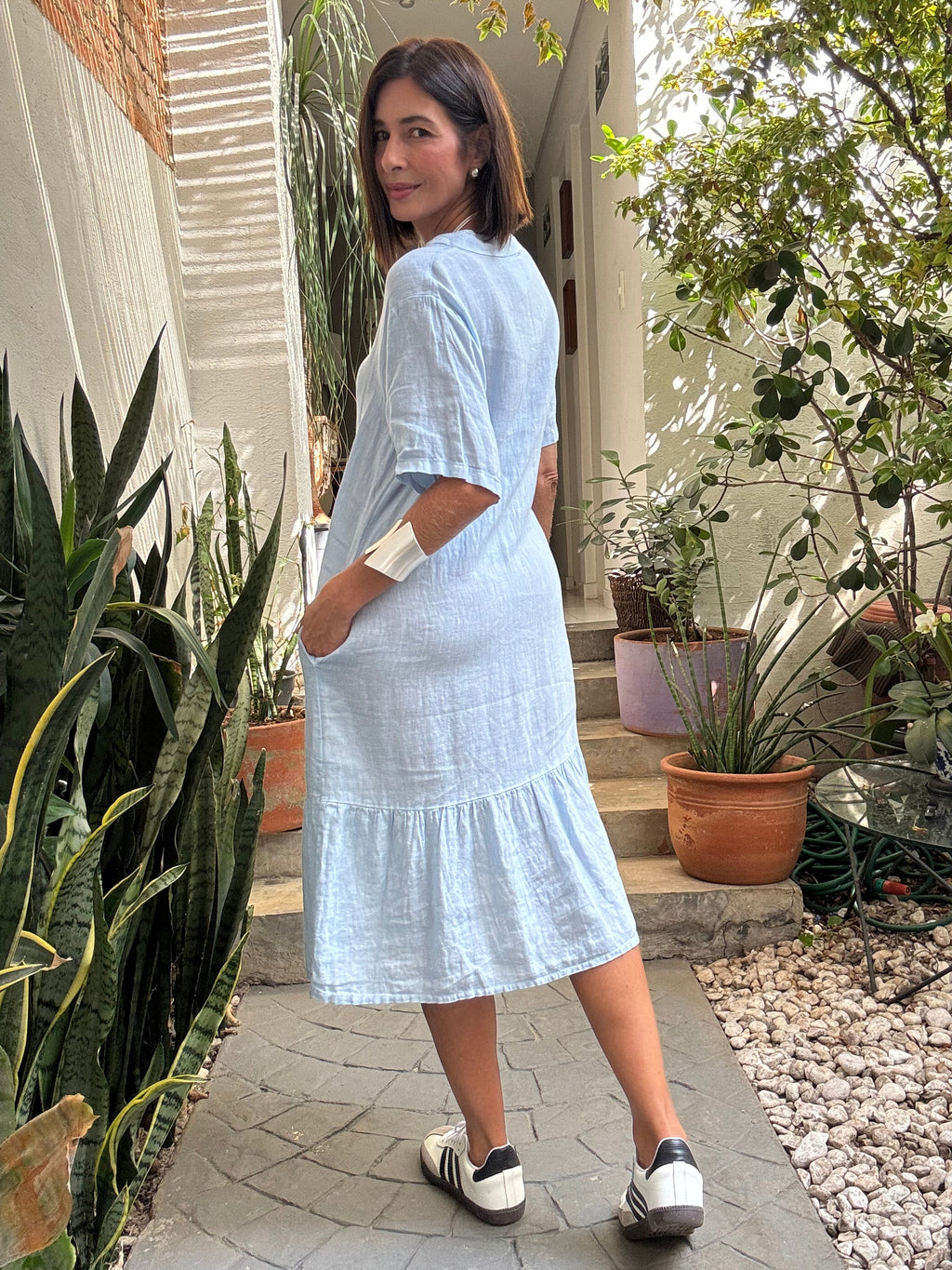VESTIDO DONATA BLU