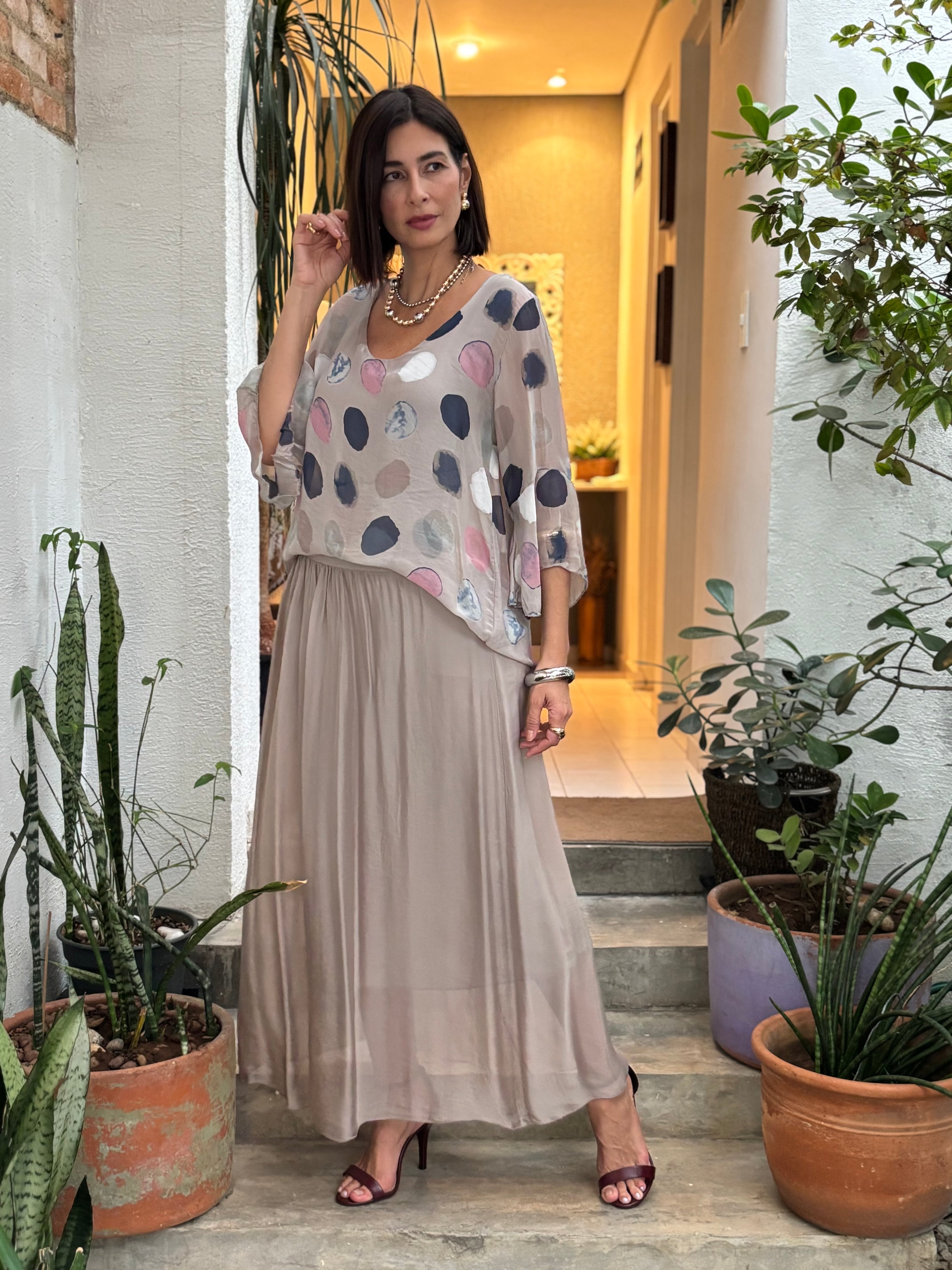 CONJUNTO AMELINA BEIGE