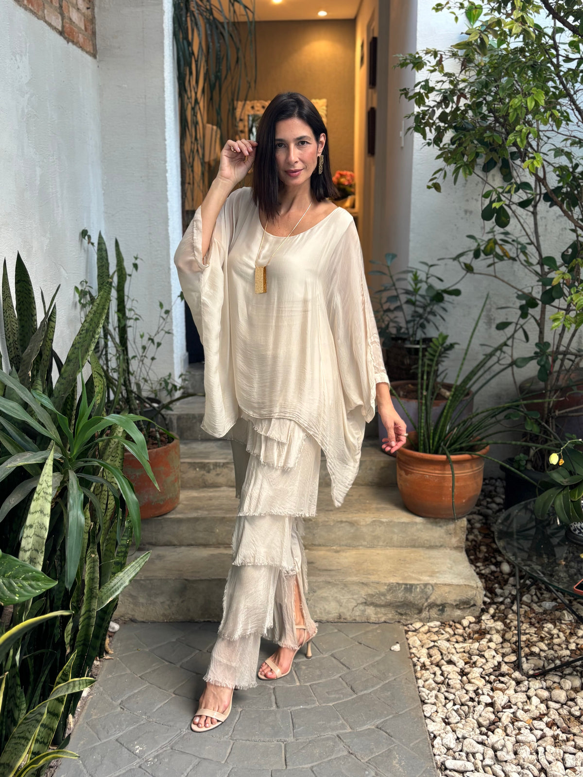CONJUNTO ANGELISA BEIGE