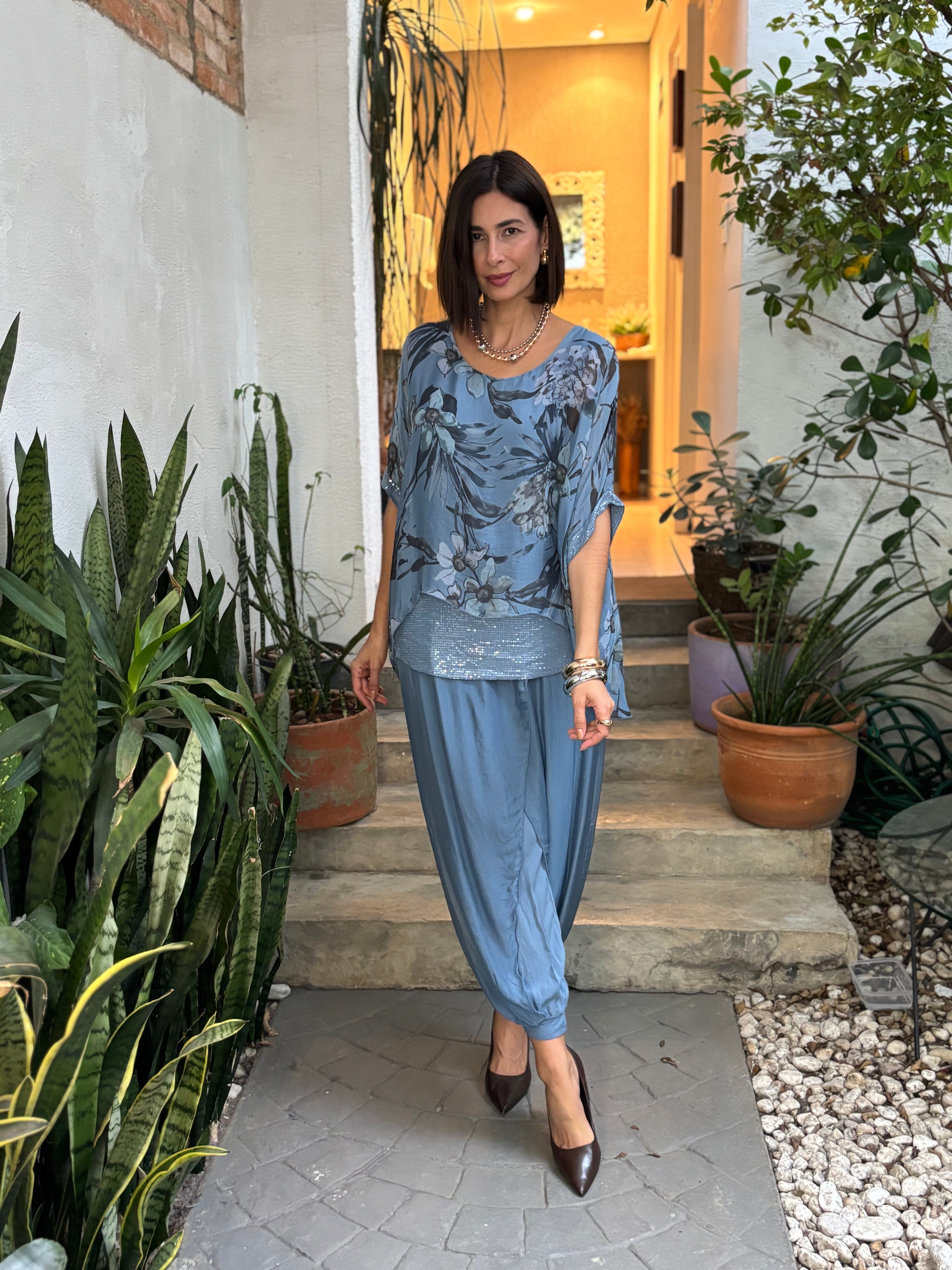 CONJUNTO MELANIA BLU