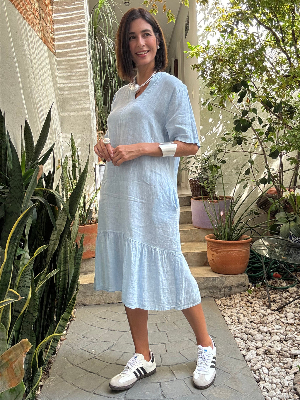 VESTIDO DONATA BLU