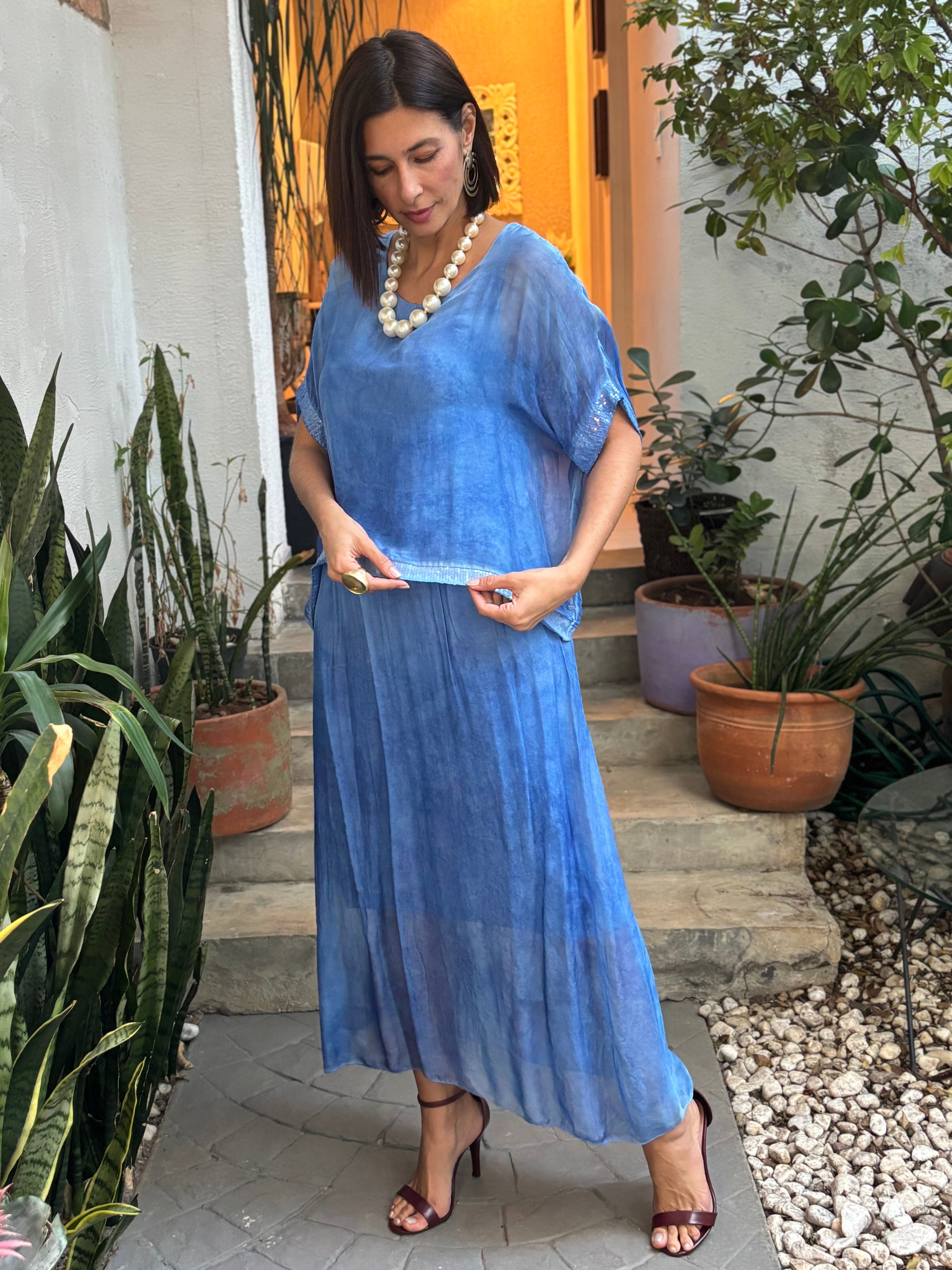 VESTIDO CIELO