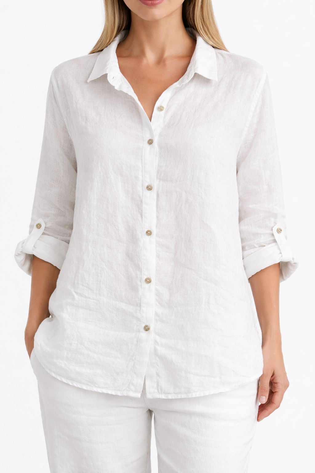 CAMISA AMINA BIANCO