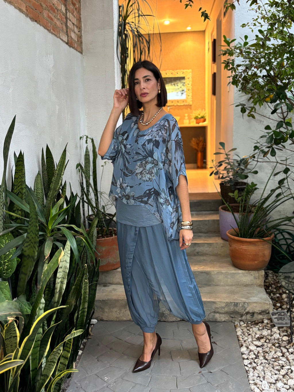 CONJUNTO MELANIA BLU