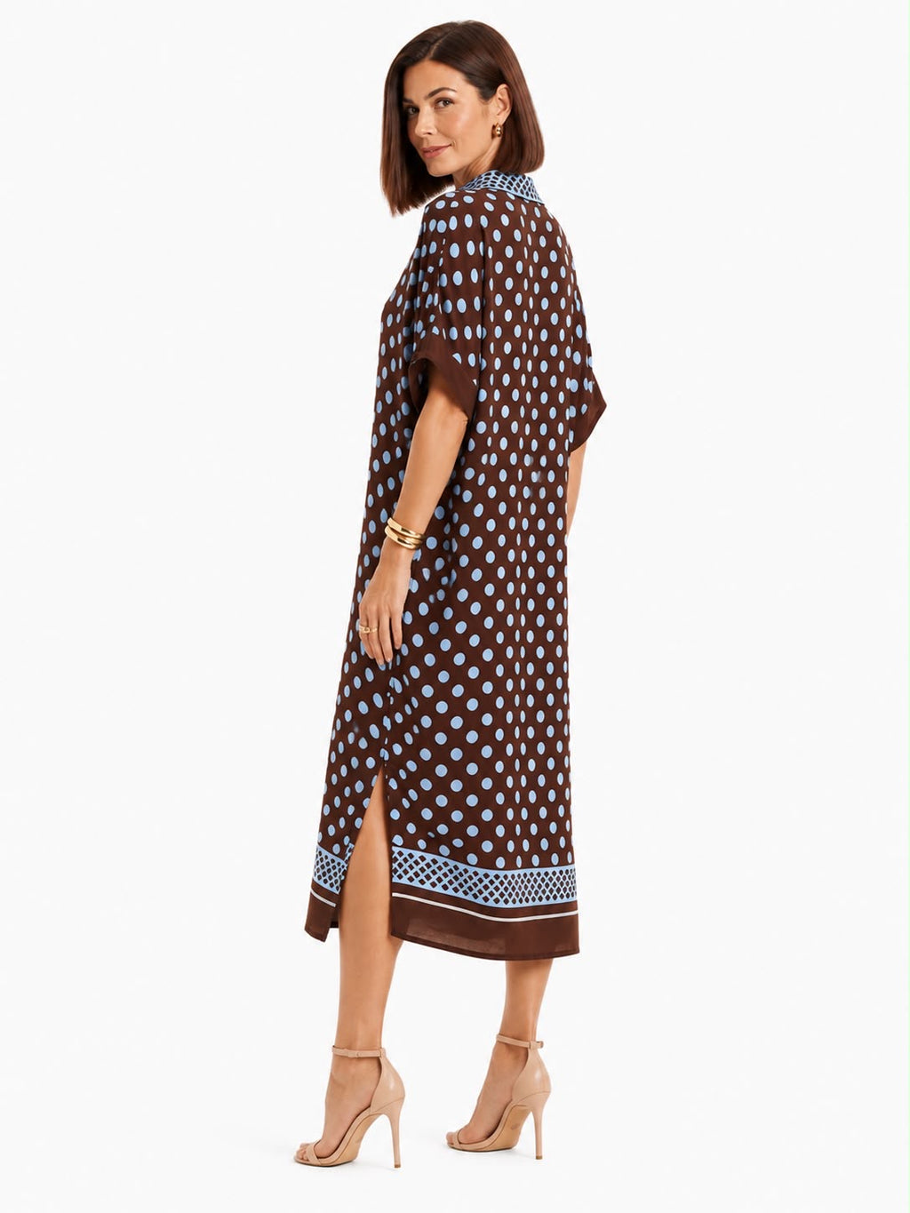 VESTIDO LEONORA MARRONE